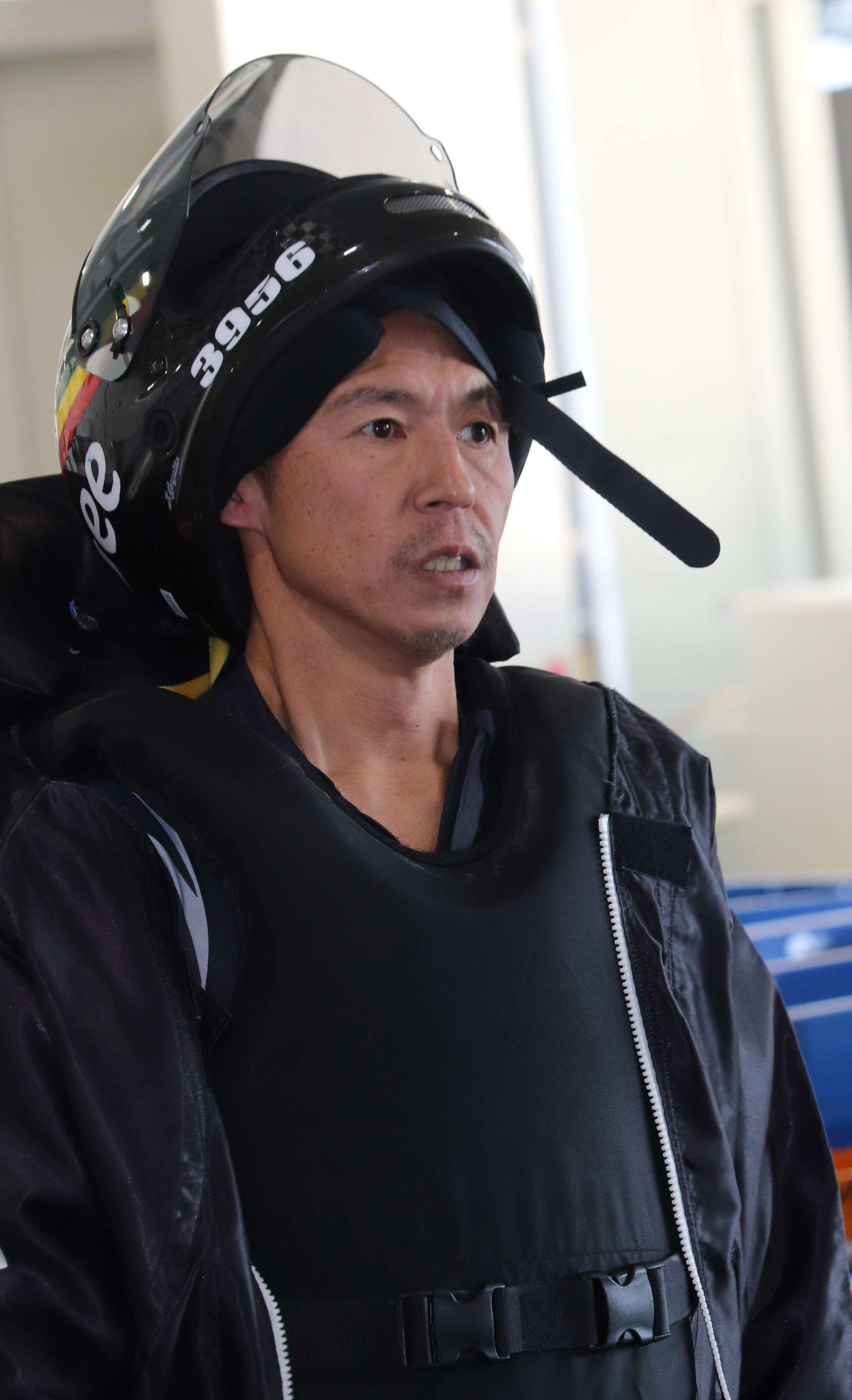 連勝発進を決めたP3956横沢剛治（撮影・神田成史）