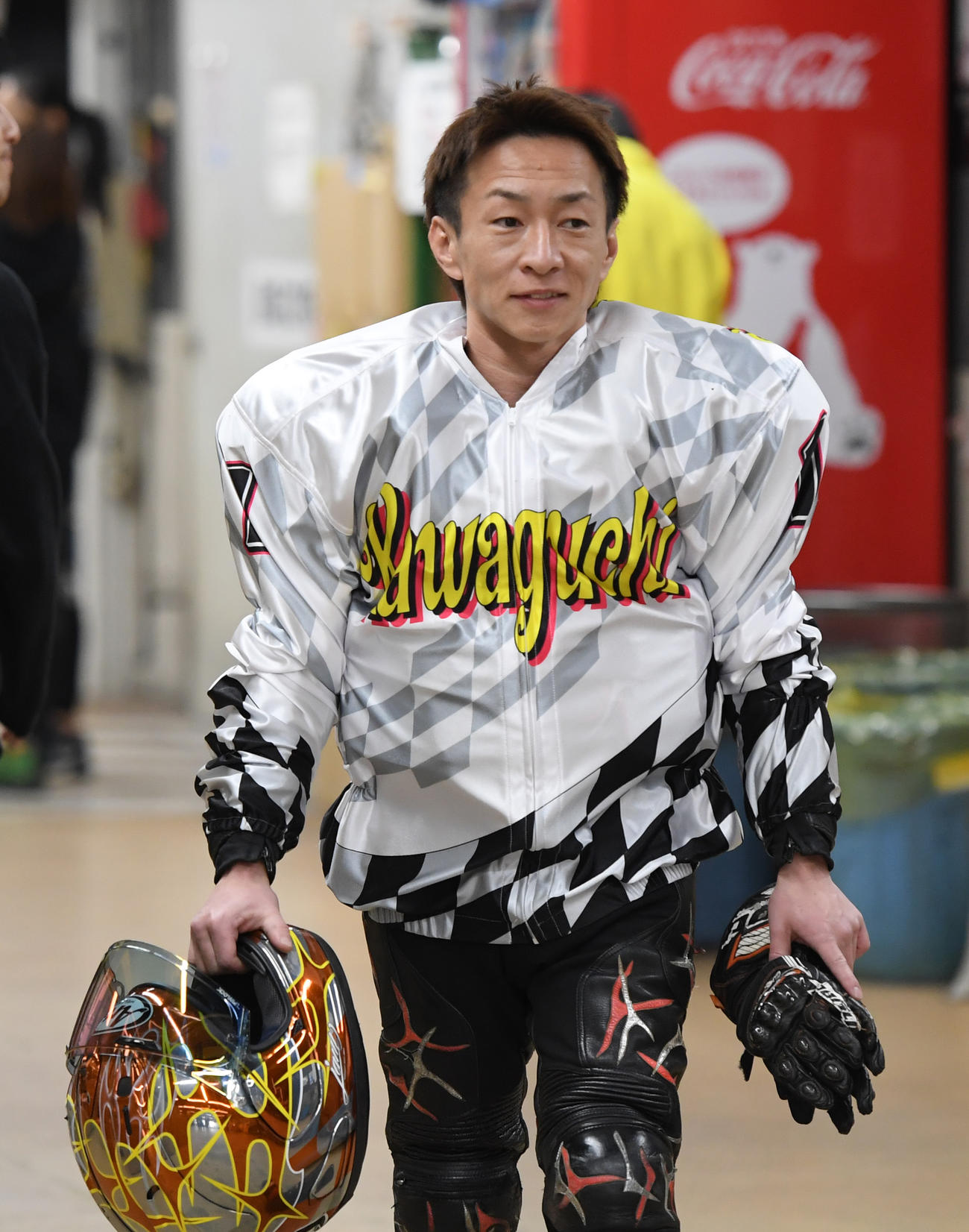 TR3回戦11Rで2着の鈴木宏和（撮影・柴田隆二）