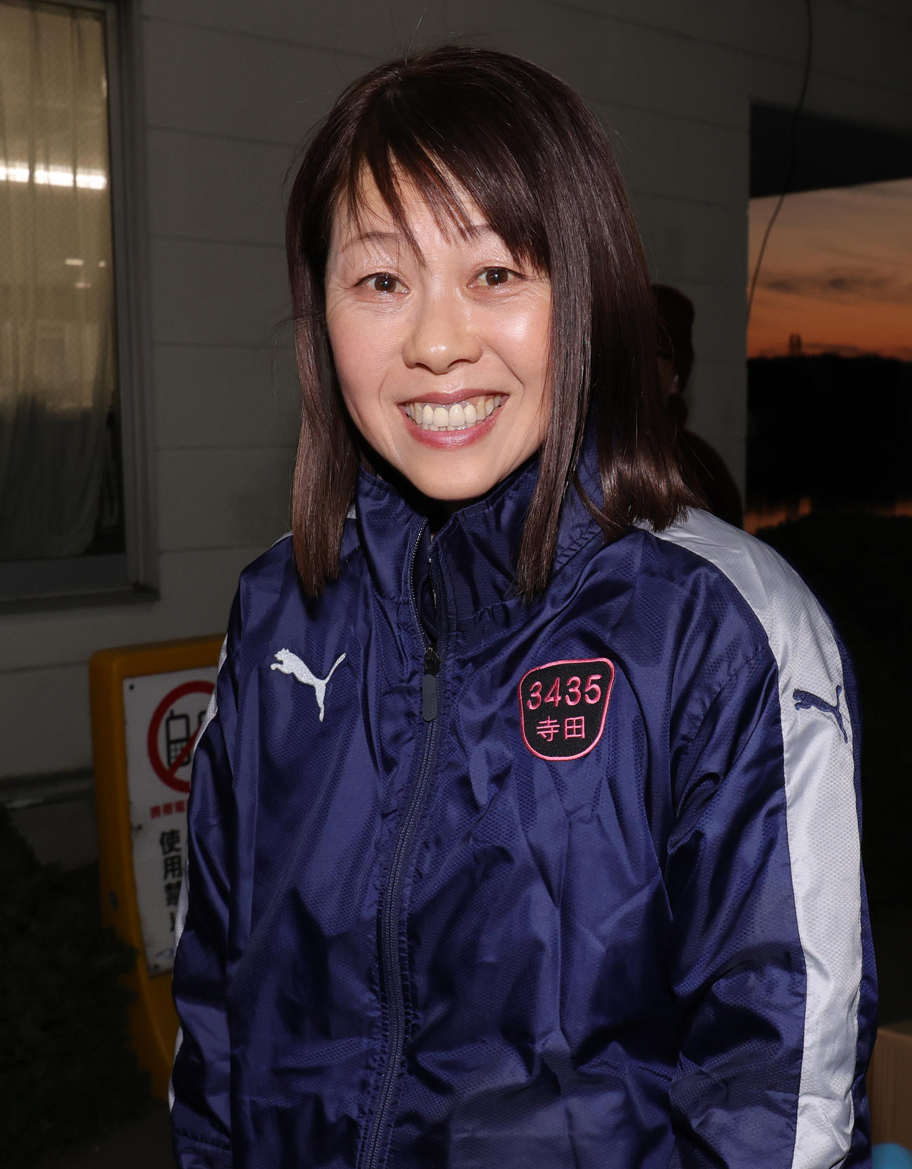 クイーンズクライマックスへ進出が決まり笑顔の寺田千恵（撮影・野上伸悟）
