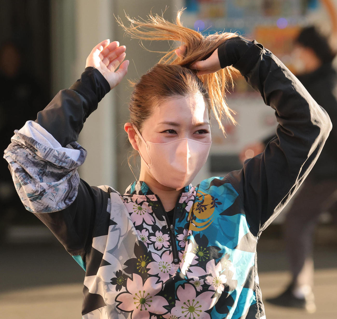 10R1着の西橋奈未（撮影・野上伸悟）