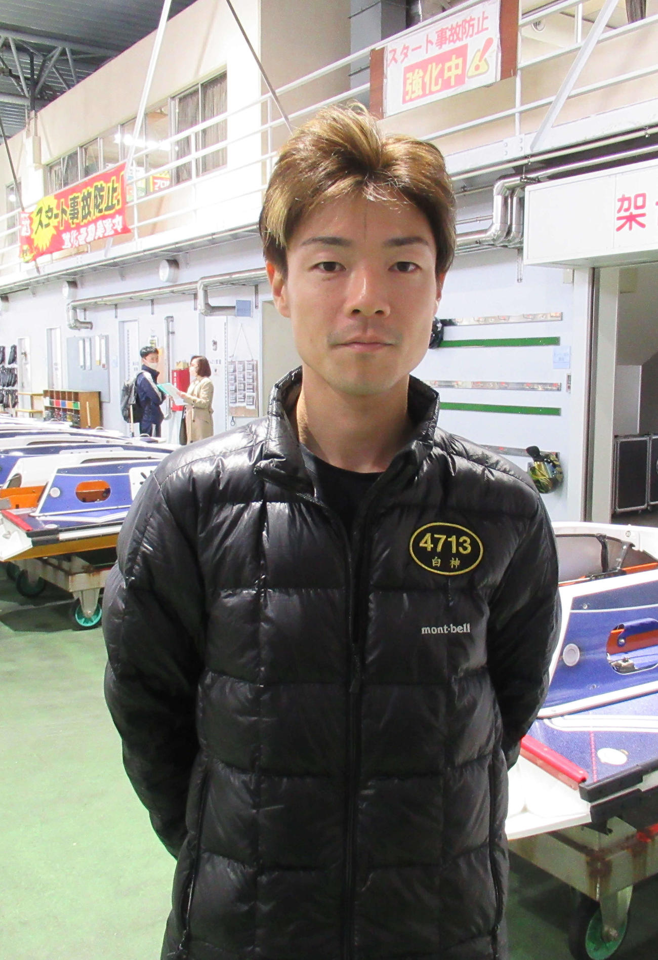 白神優は勝負駆けの4日目、連勝を決め準優10R3枠を手に入れた（撮影・高田和典）