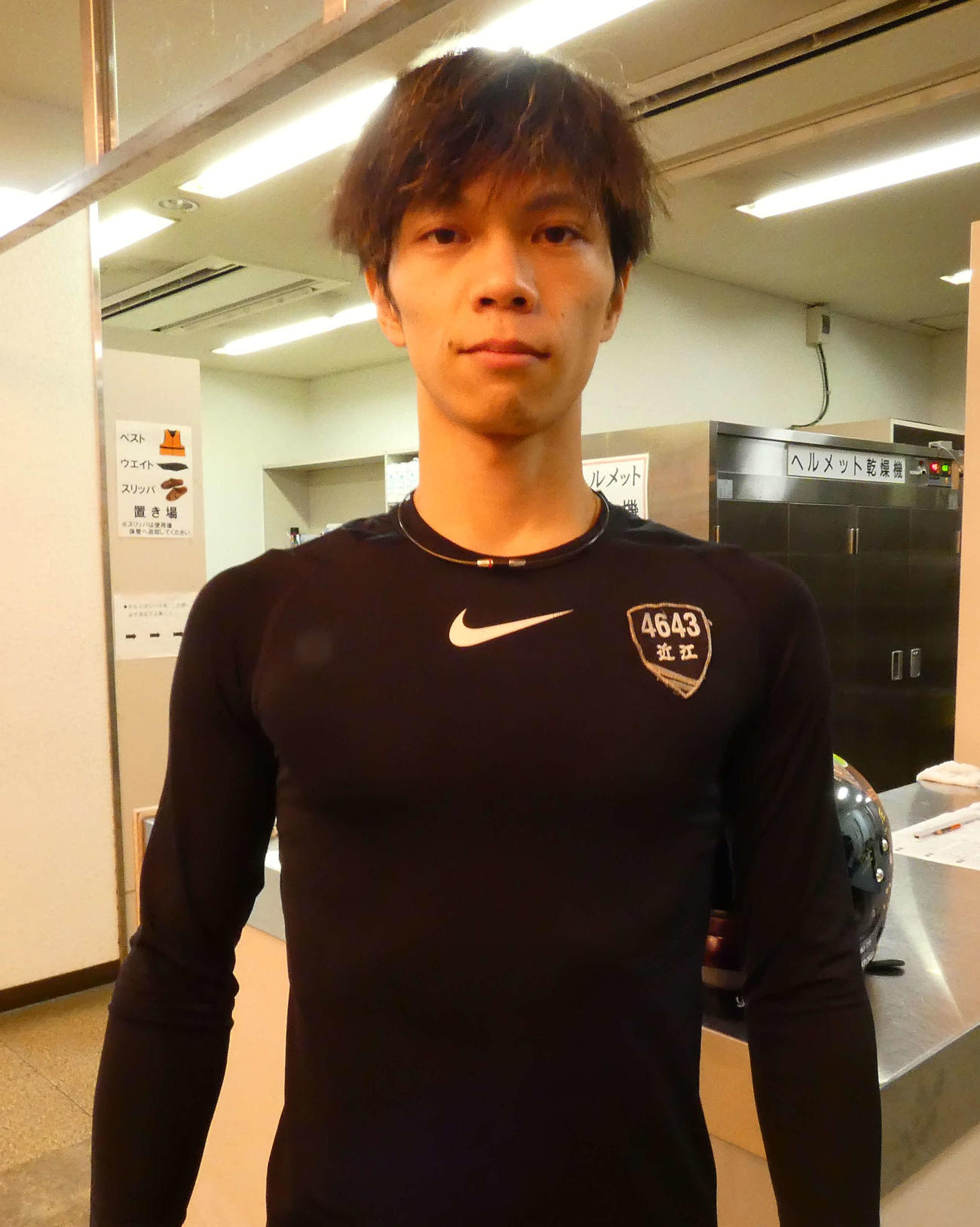 近江翔吾の足は力強い！　展開を突いて優勝するか見ものだ（撮影・前原一樹）