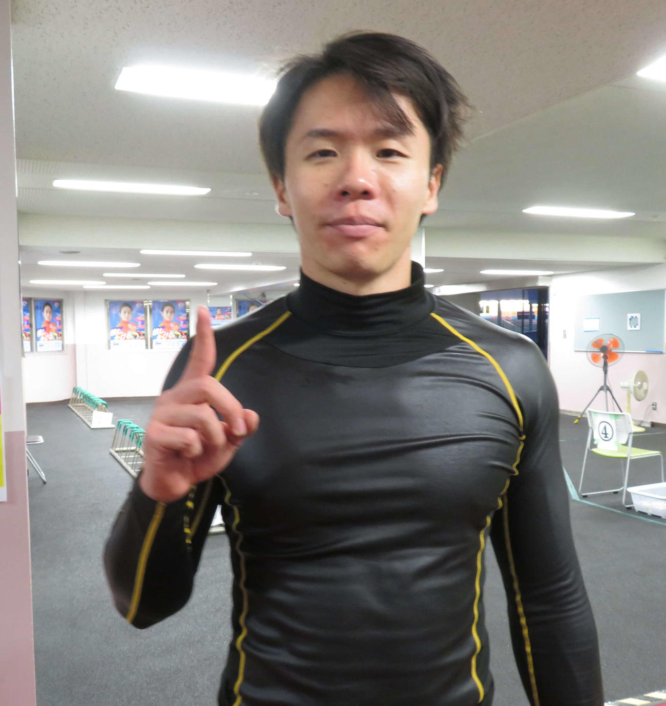 無傷の3連勝で決勝進出を果たした谷口遼平（撮影・栗田文人）