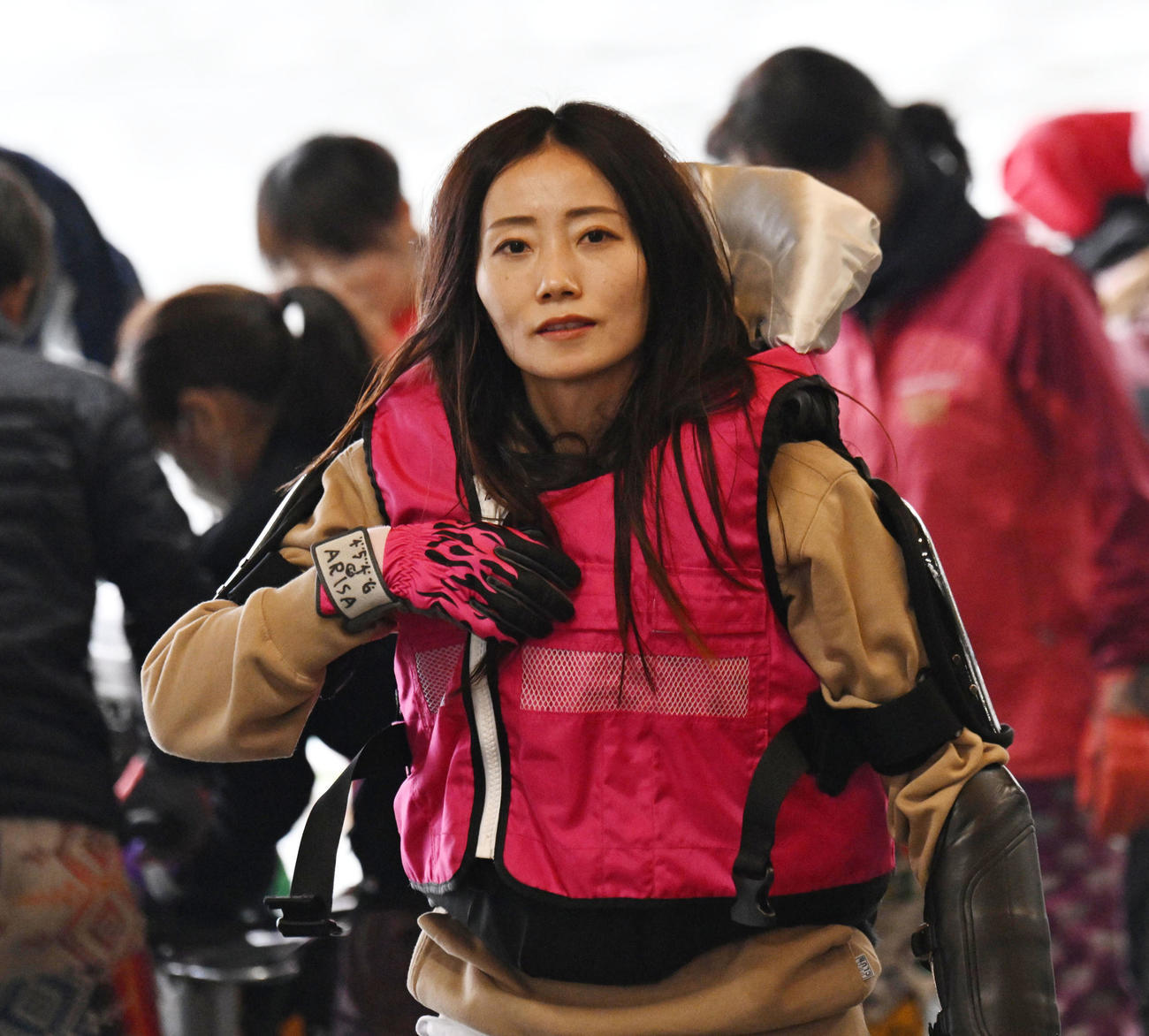 浜田亜理沙（2024年1月3日撮影）