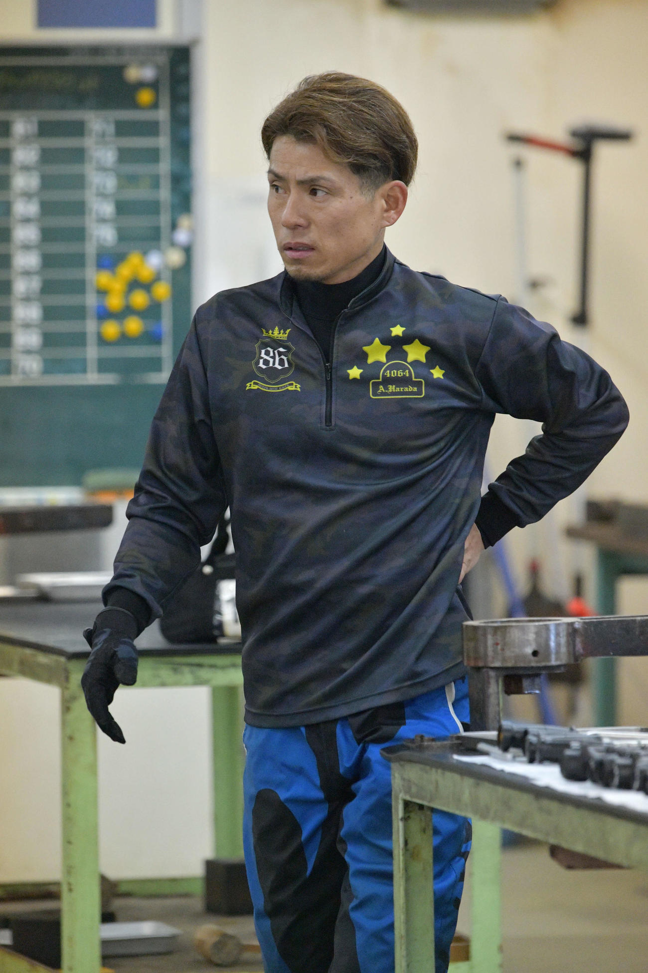 原田篤志が初日からペースをつかむ