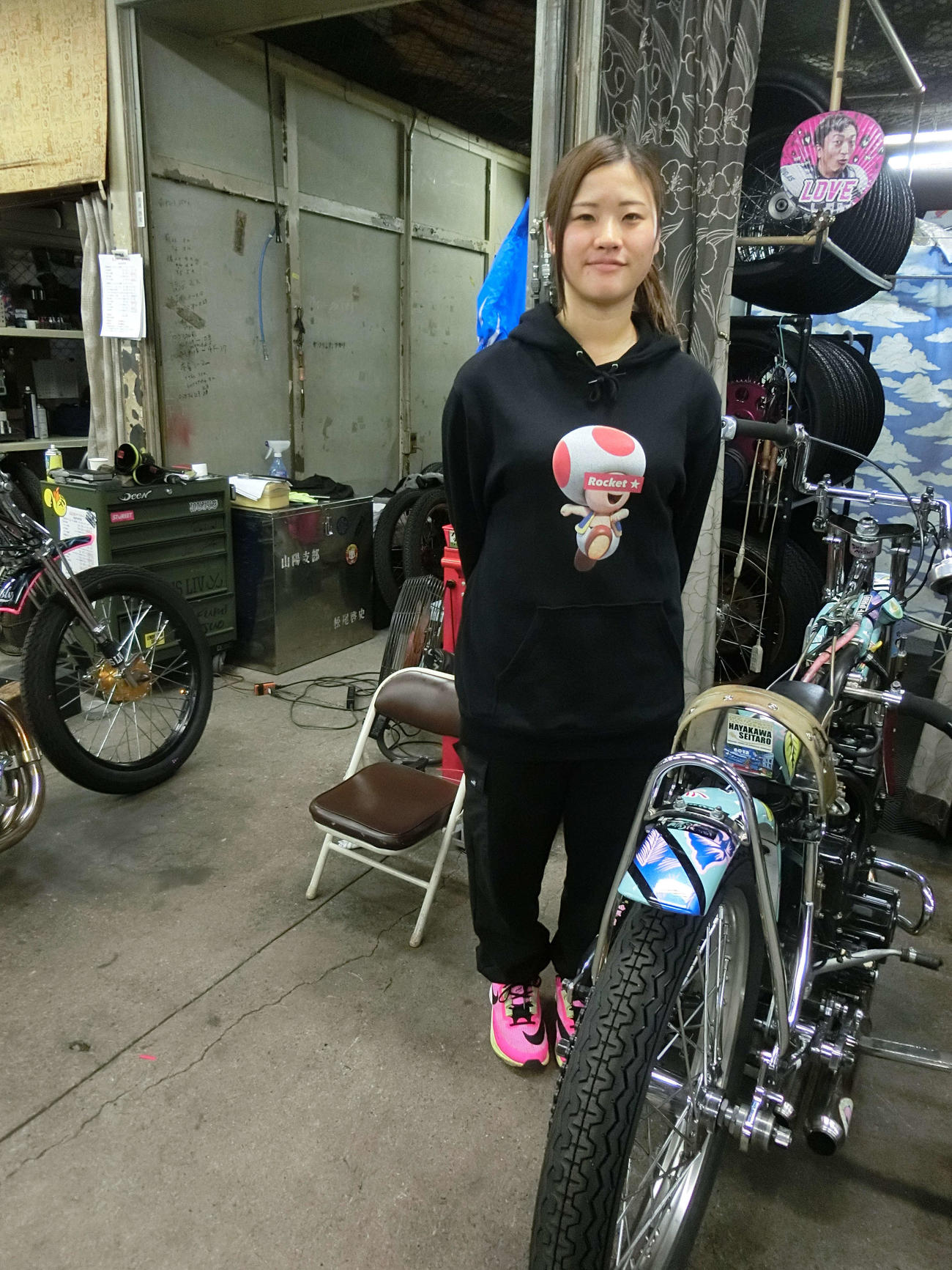 地元の高橋絵莉子があっと驚く逃走劇で大穴を開けた（撮影・海老原実）