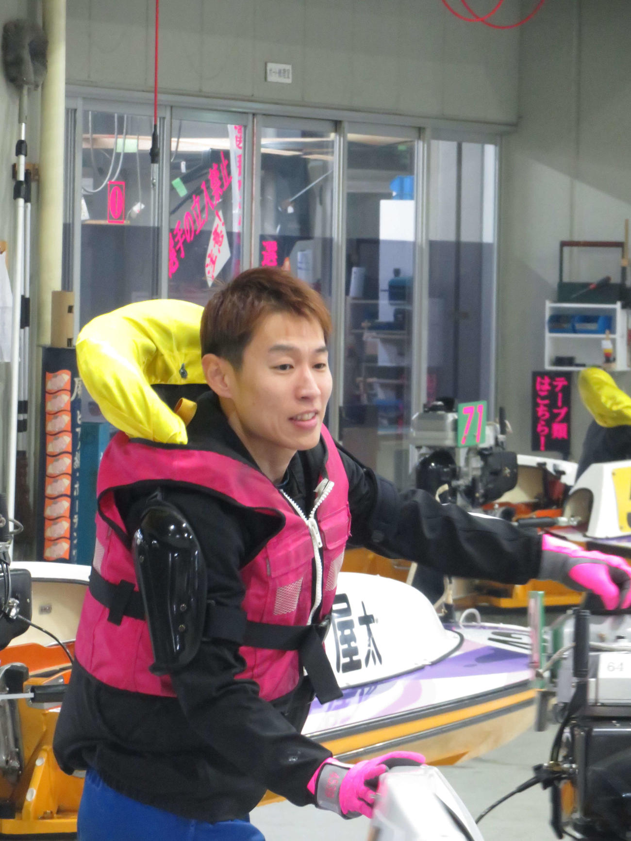 強烈なスリット足で優出を果たした金子賢志