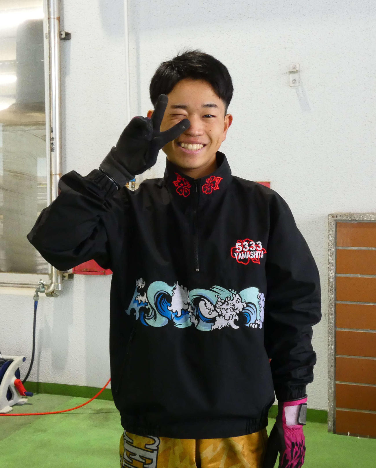 新成人となった山下智己が、デビュー初勝利を決めるか注目だ（撮影・前原一樹）