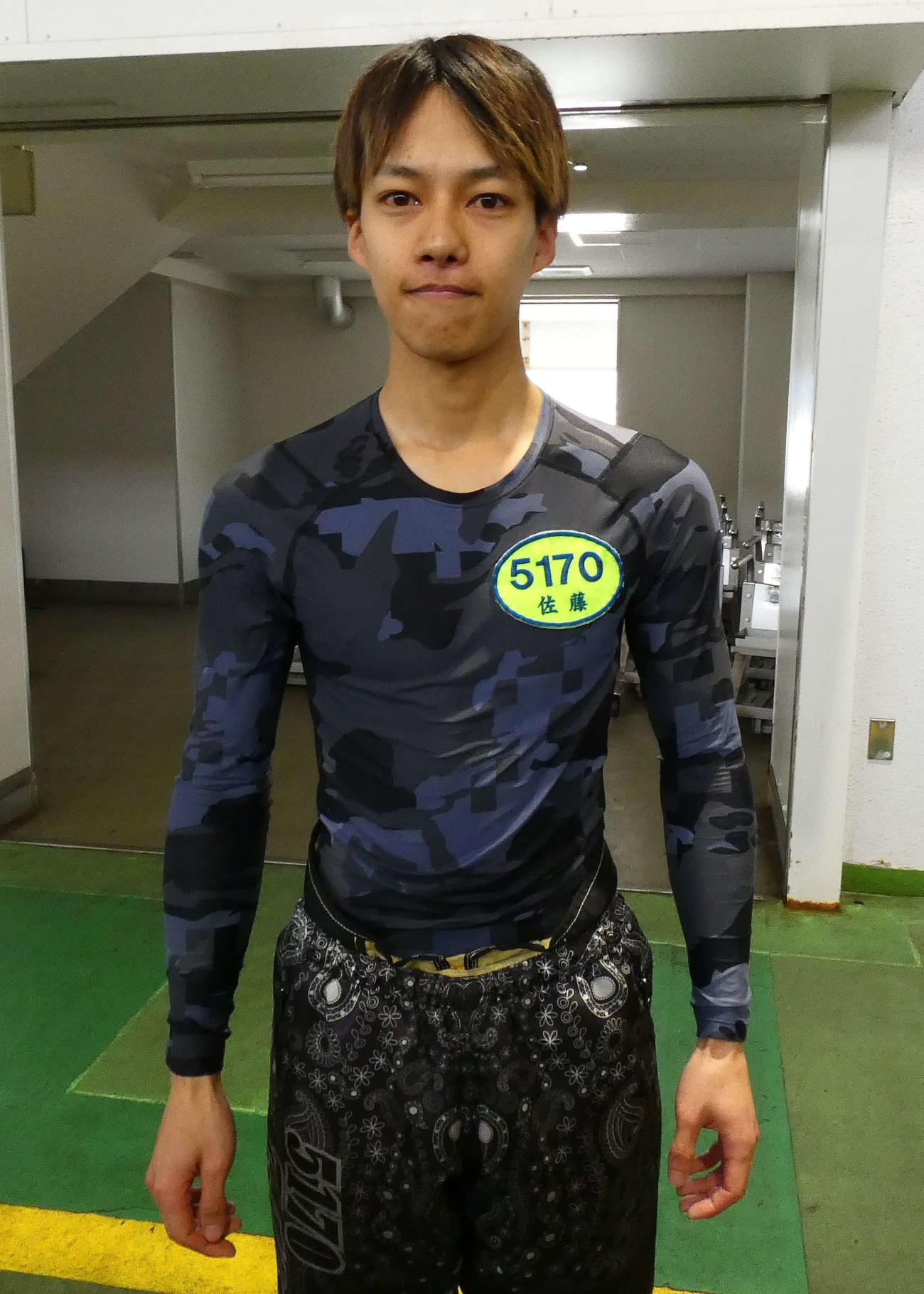 佐藤太亮は得点率9位。予選通過＆1つでも内枠を目指す（撮影・前原一樹）