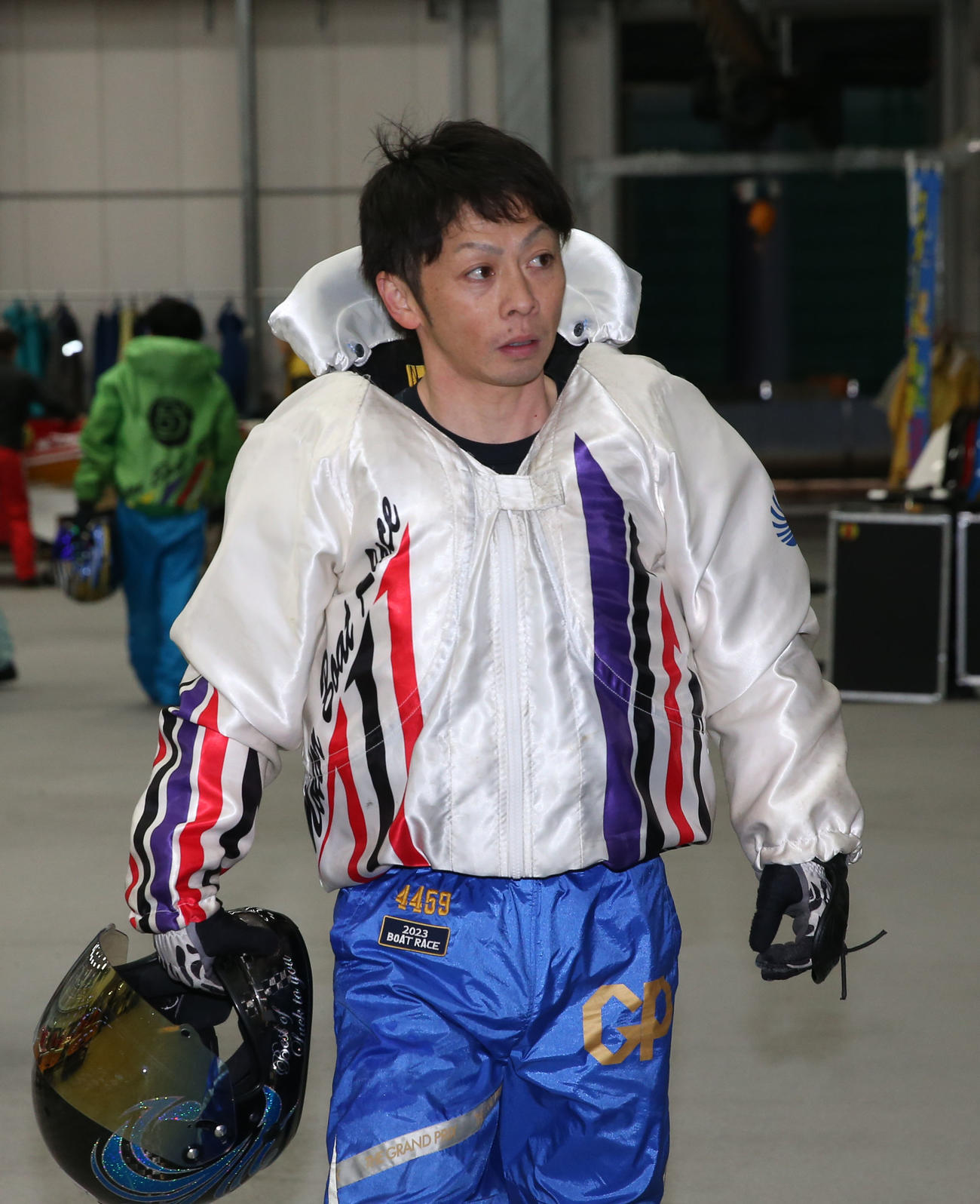 準々決勝進出を決めた片岡雅裕