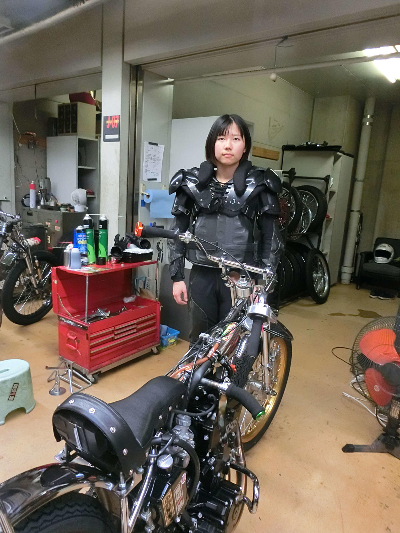 菅原すずのは37期の先陣を切ってデビューを果たした（撮影・海老原実）