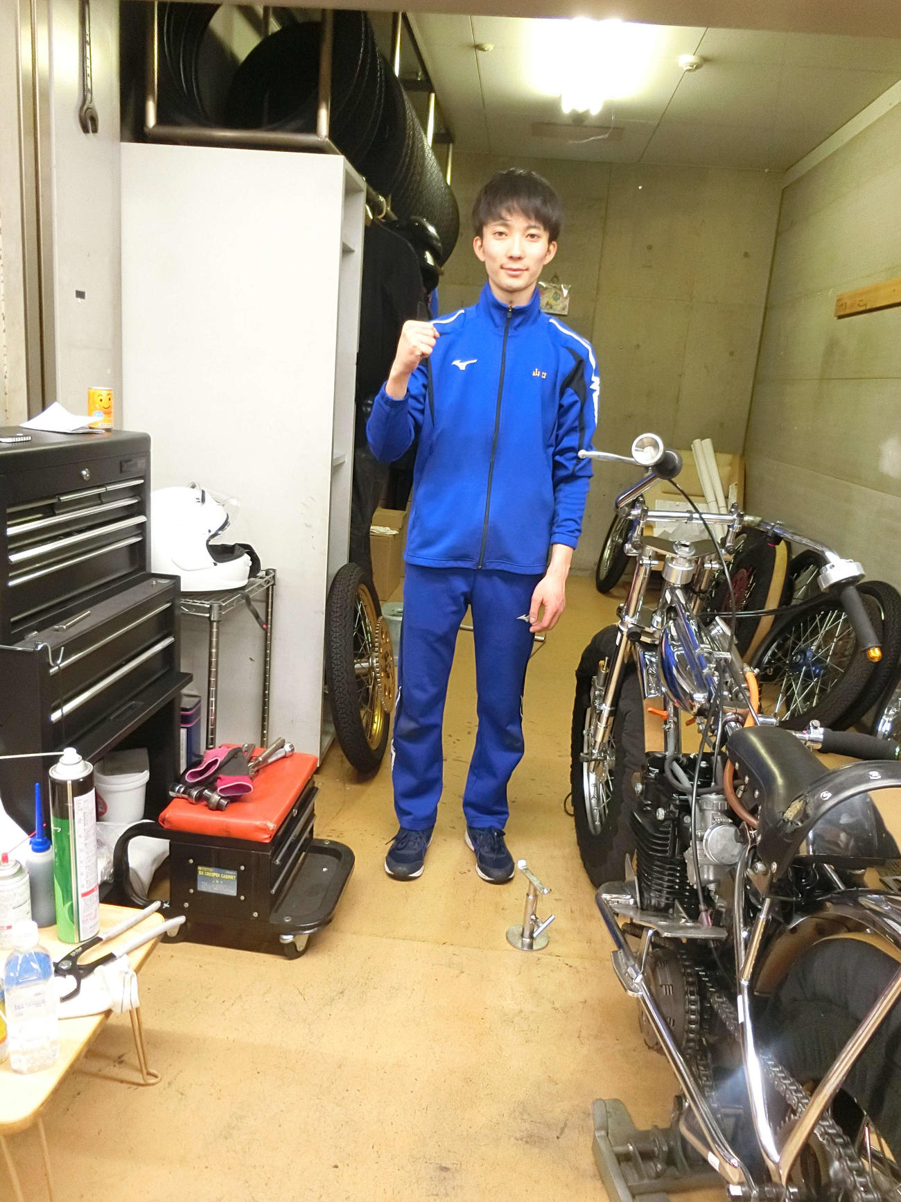 山口航太は逃げ切りでデビュー初勝利を飾った（撮影・海老原実）