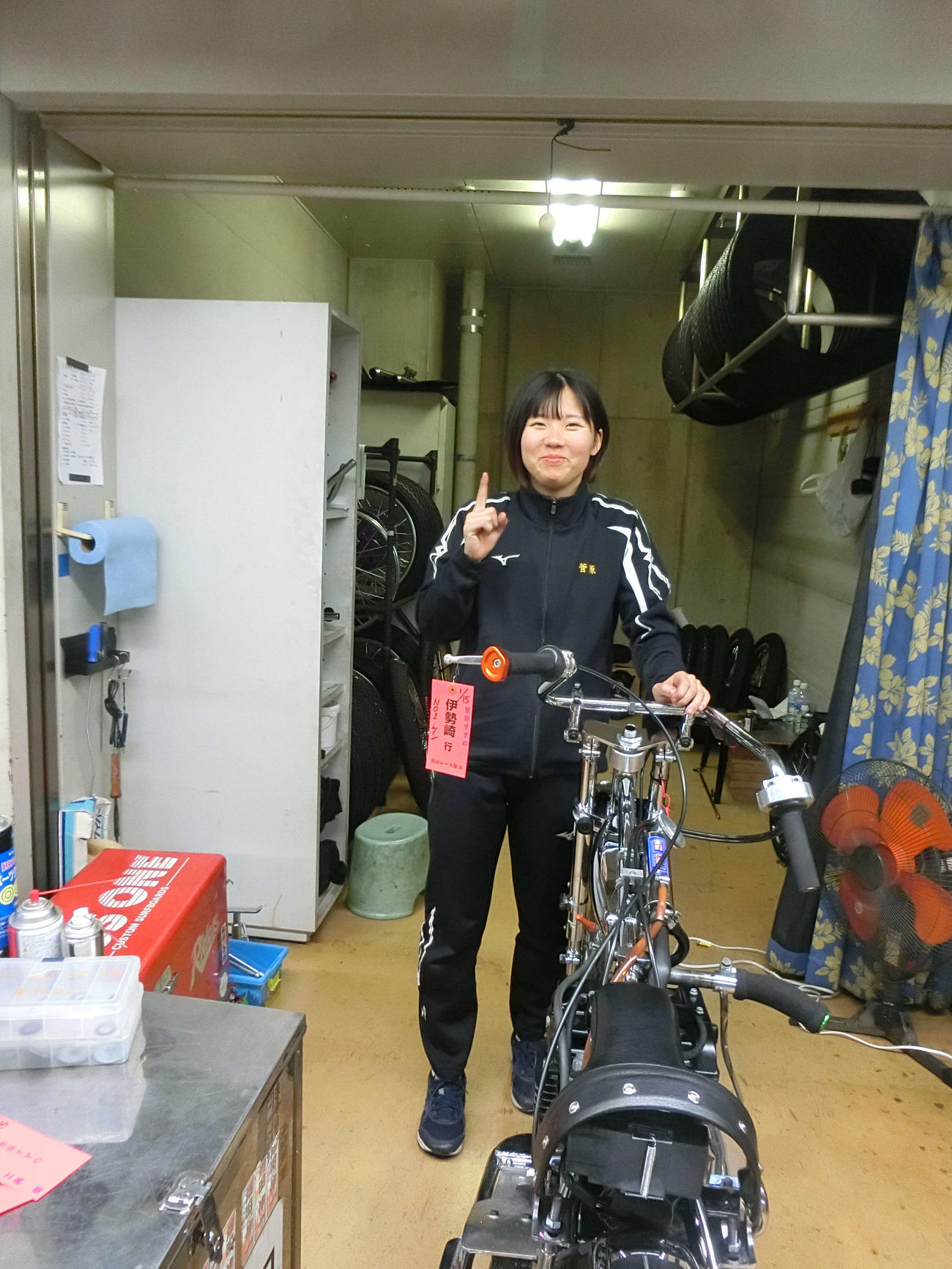 川口37期の菅原すずのがデビュー3戦目で初勝利を挙げた（撮影・海老原実）