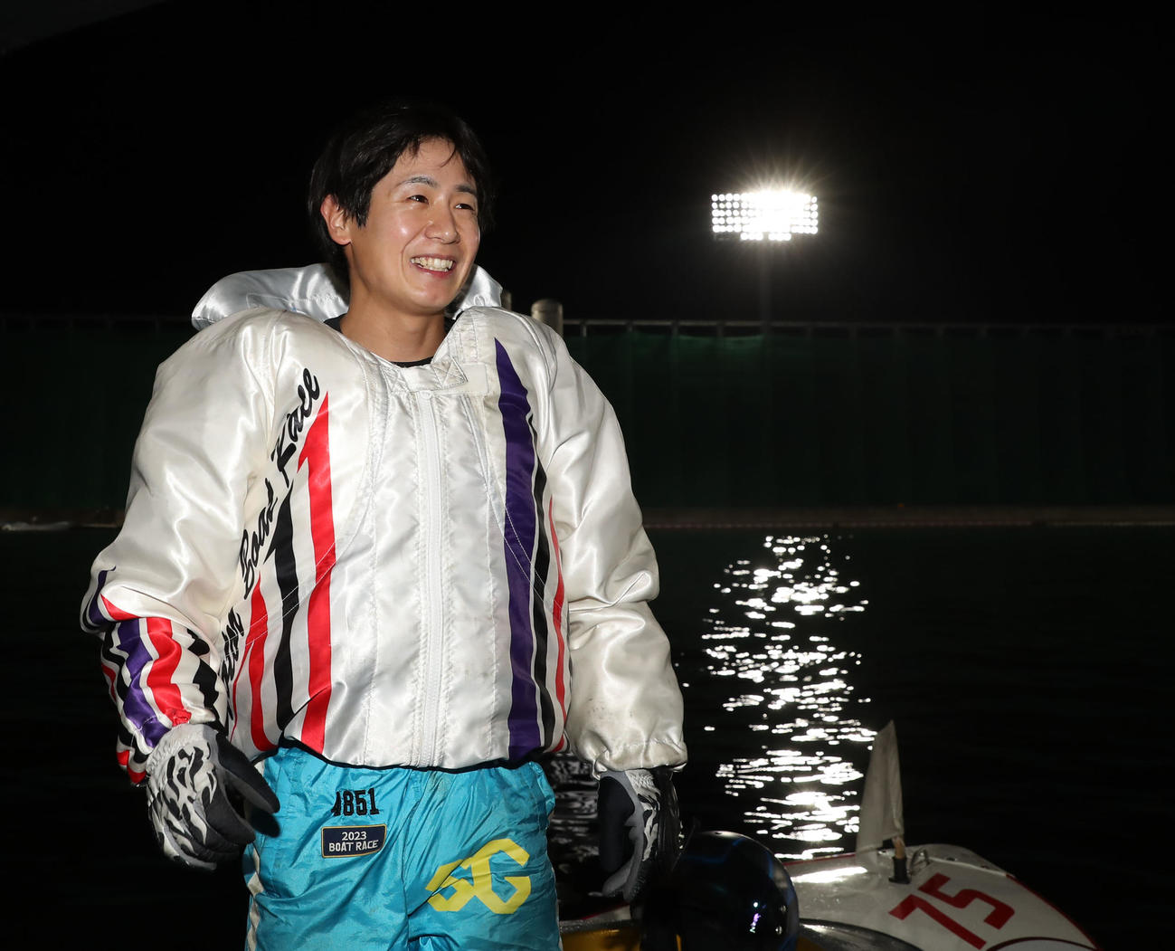優勝した関浩哉（撮影・冨田成美）