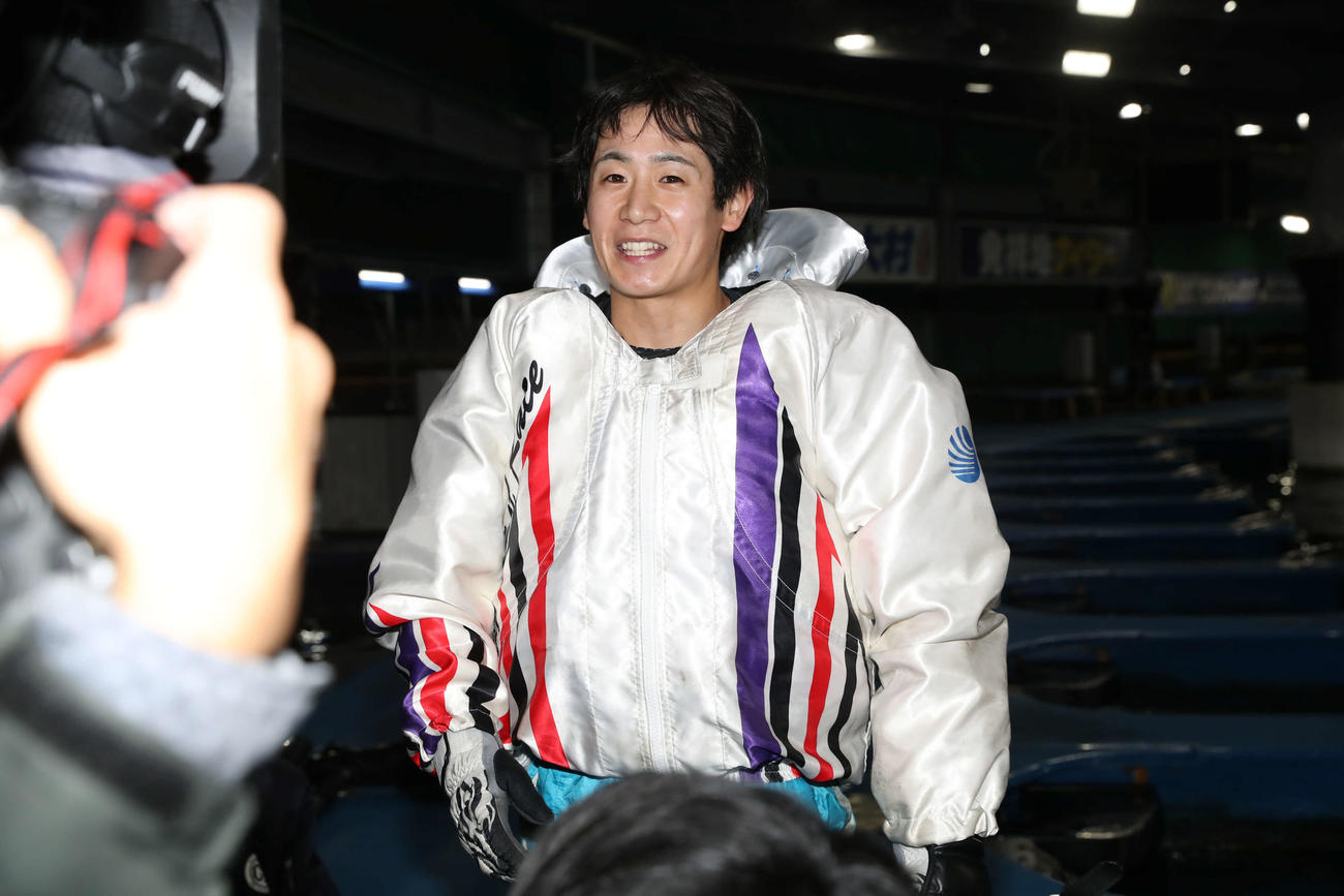 優勝した関浩哉（撮影・冨田成美）