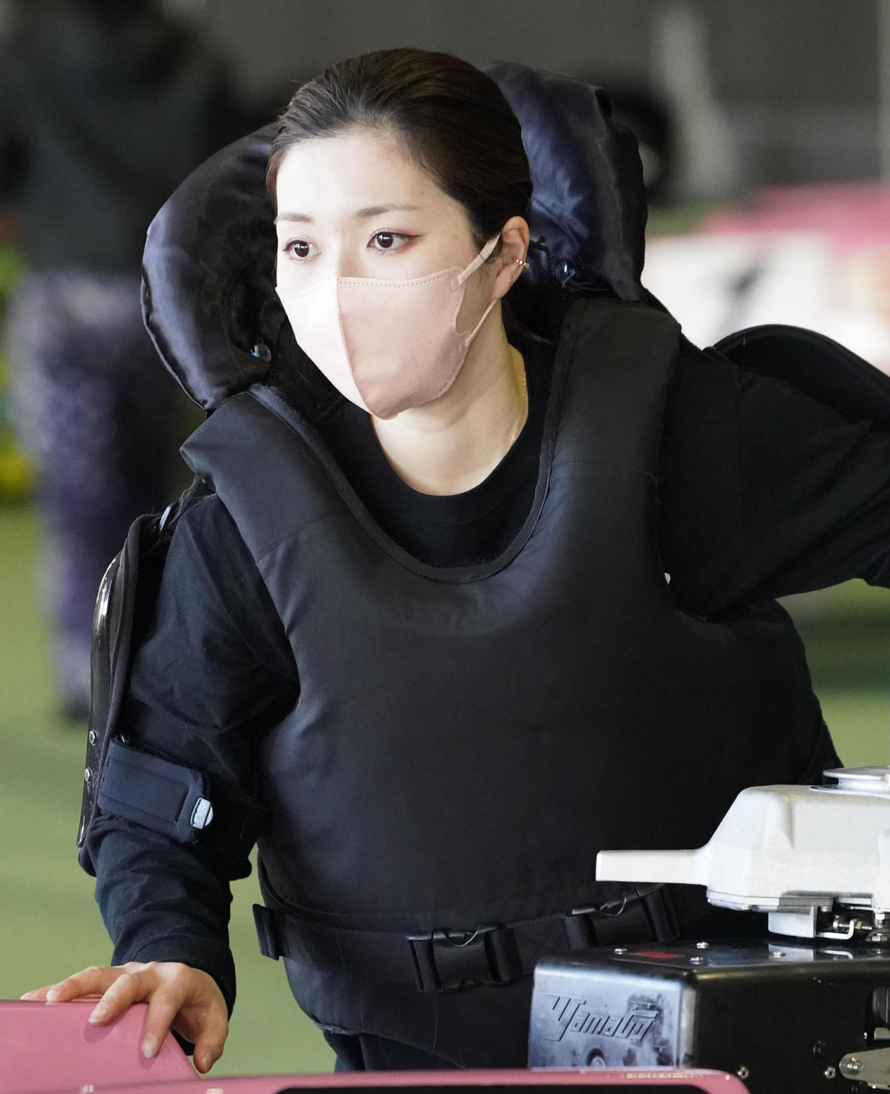 今年初戦へ意気込む西橋奈未