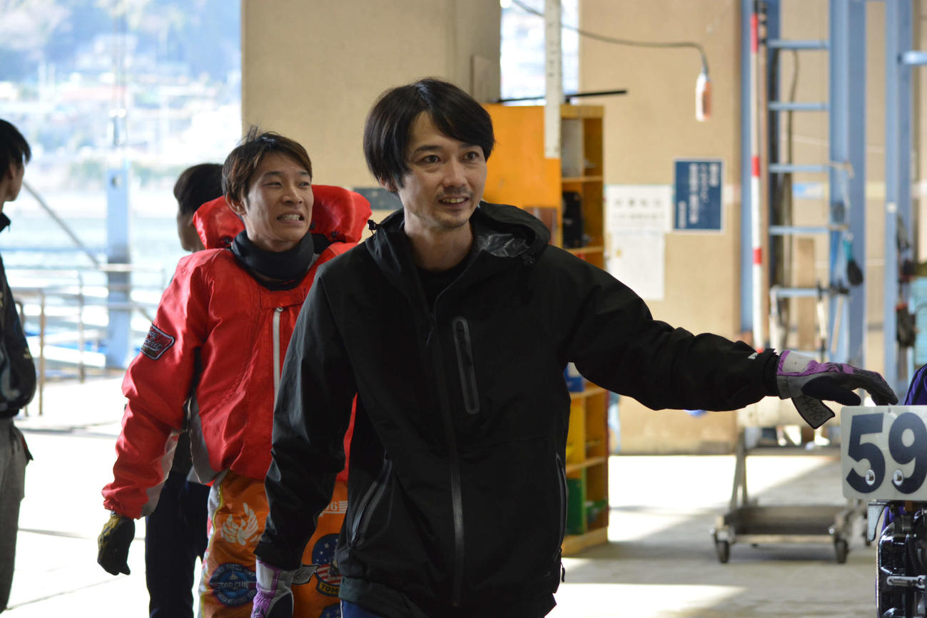 初日連勝を飾った宮本夏樹