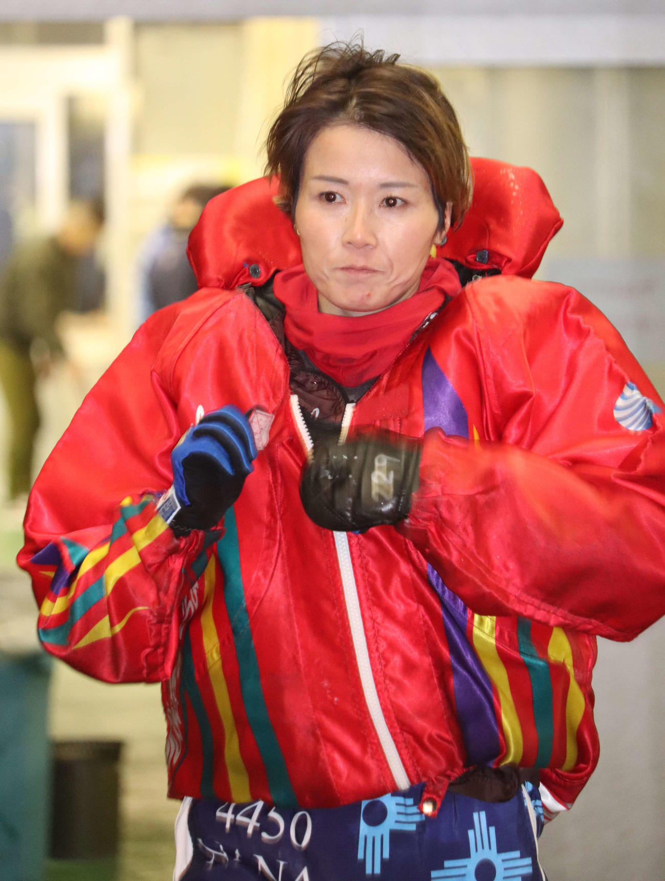 平高奈菜がオール2連対をキープして快調に飛ばす（撮影・神田成史）