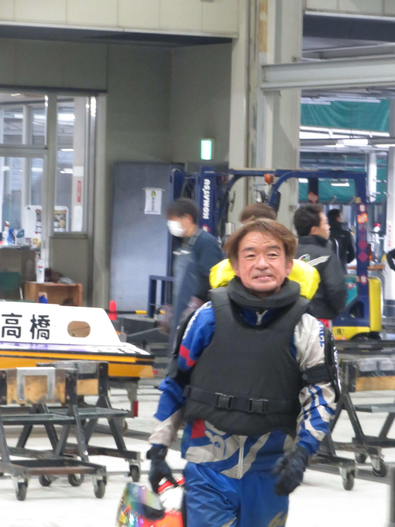 回り足に好感触を得た高橋勲