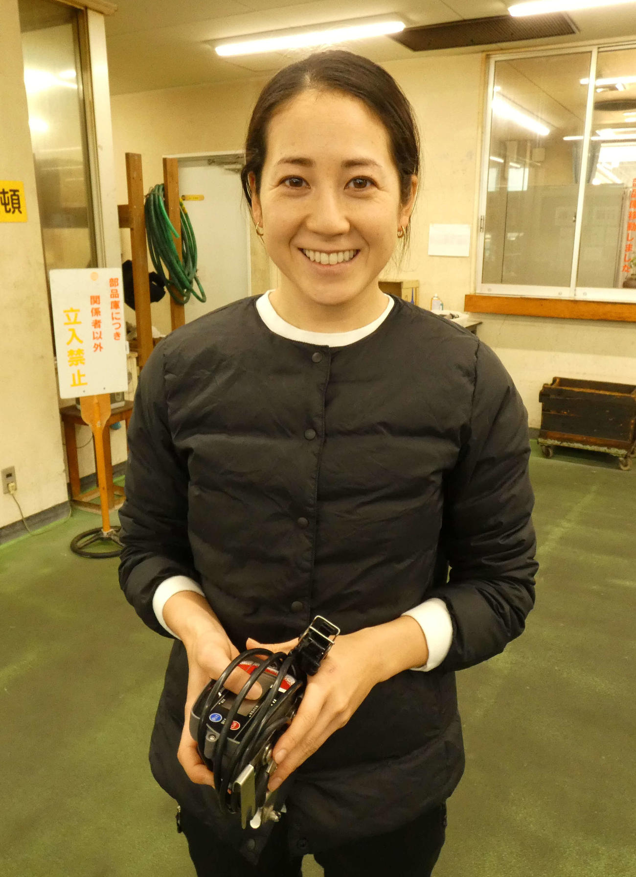 アクティブな孫崎百世が見せ場を作る（撮影・前原一樹）