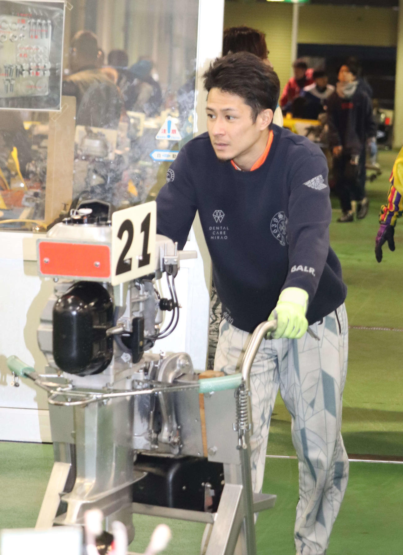 雑賀勇貴が1着条件の勝負駆けに成功。準優に勢いをぶつける（撮影・神田成史）