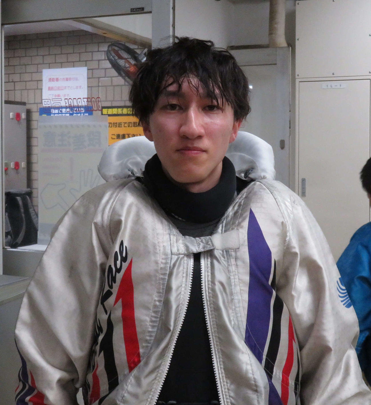 2日目連勝を飾った地元の飛田江己
