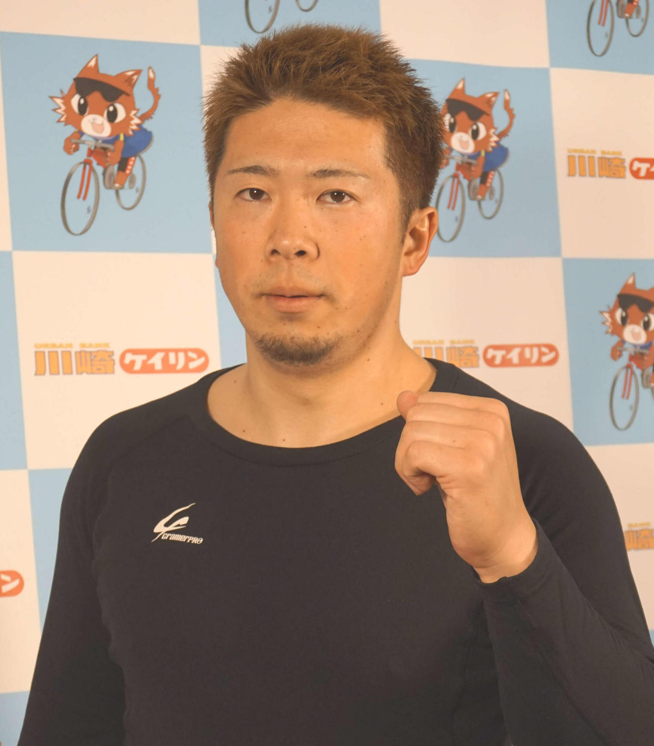 南関ライン5車の先頭を走る深谷知広