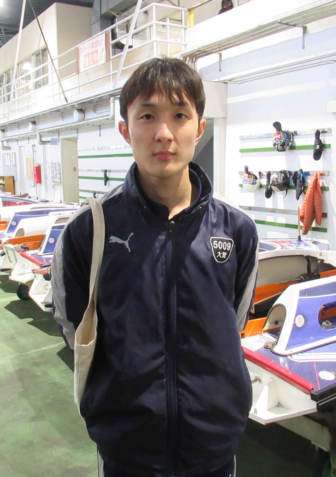 大賀龍之介は、21年12月に初優出を果たした児島水面で、初Vを狙う