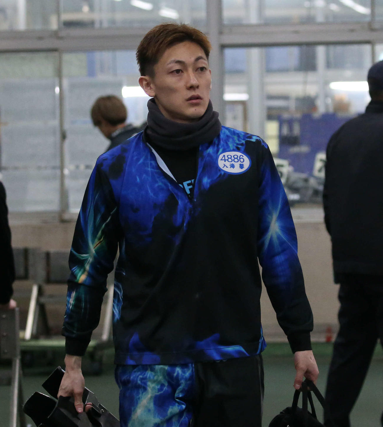 予選突破へ望みをつないだ入海馨（撮影・冨田成美）