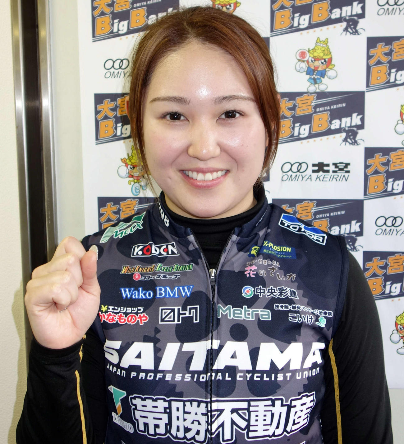 地元初Vを目指す藤田まりあ