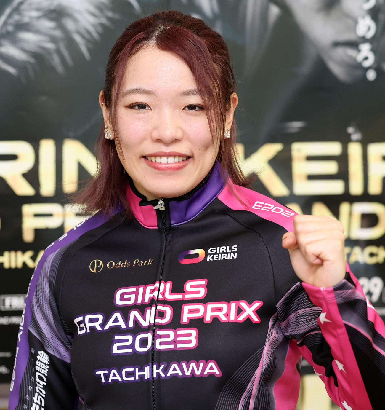 佐藤水菜（2023年12月27日撮影）