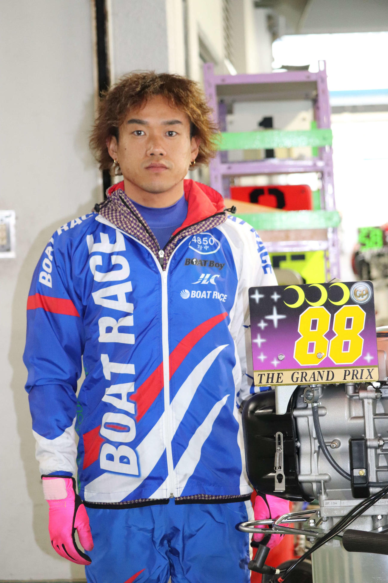 野中一平がグランプリV機を引き当てた