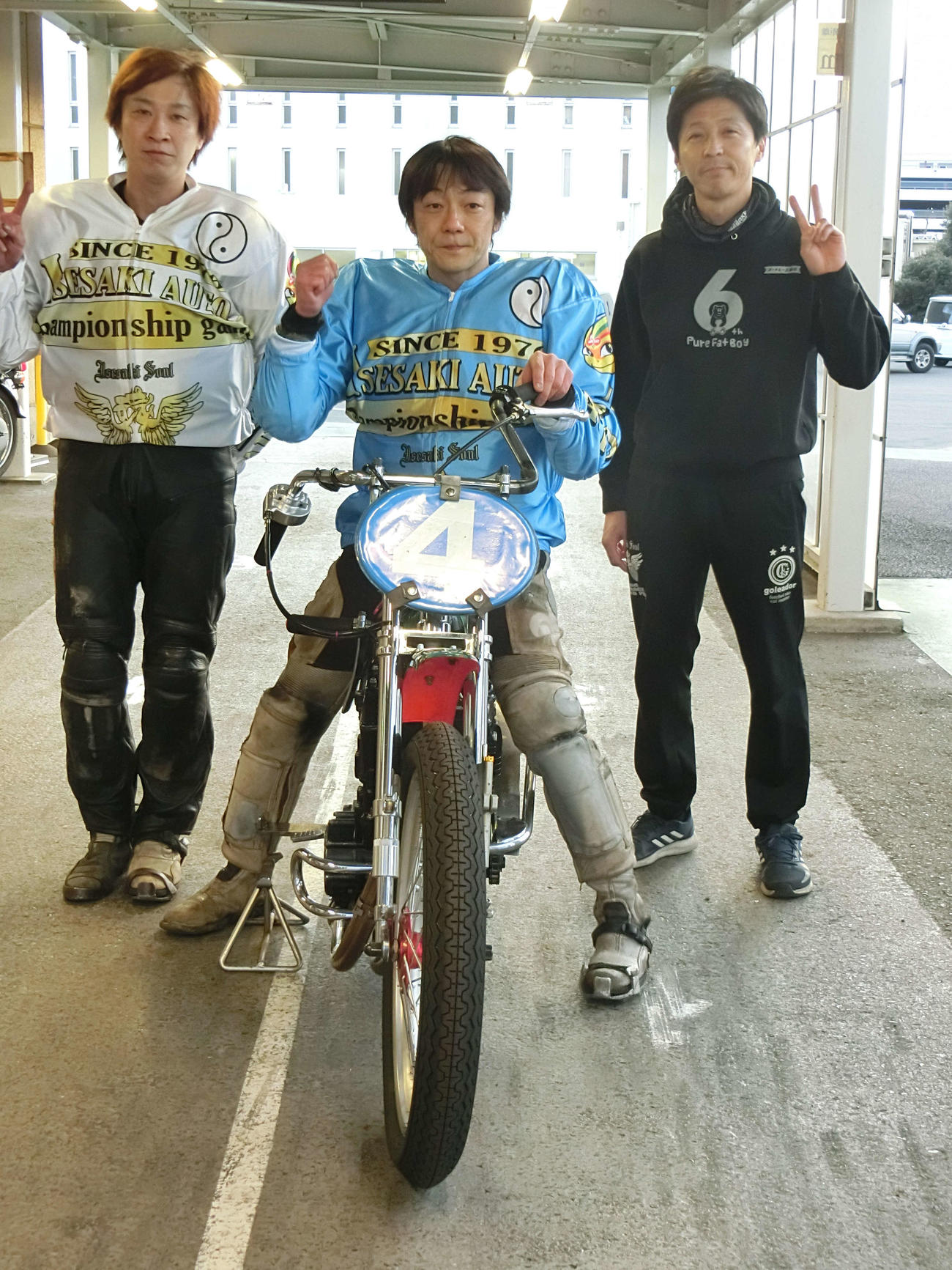 地元の佐久間健光が軽快に攻めて優勝を飾った（撮影・海老原実）