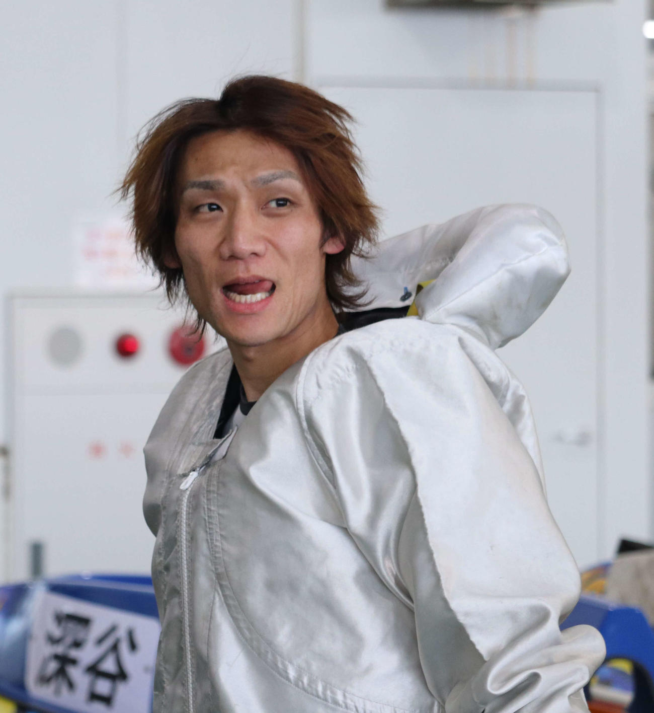 上野真之介が師匠を相手に真っ向勝負に打って出る（撮影・工藤浩伸）
