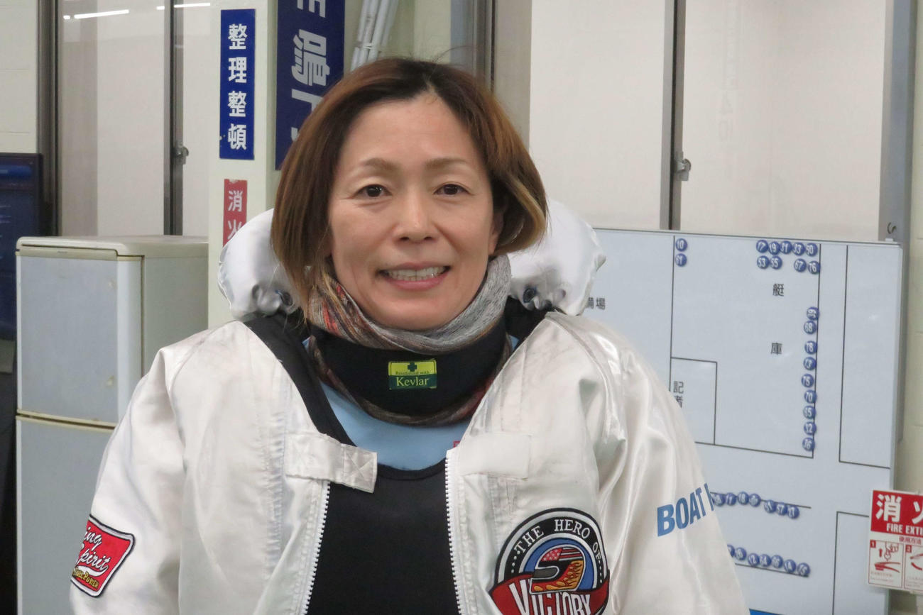 岩崎芳美は舟足軽快。2枠から優勝を目指す