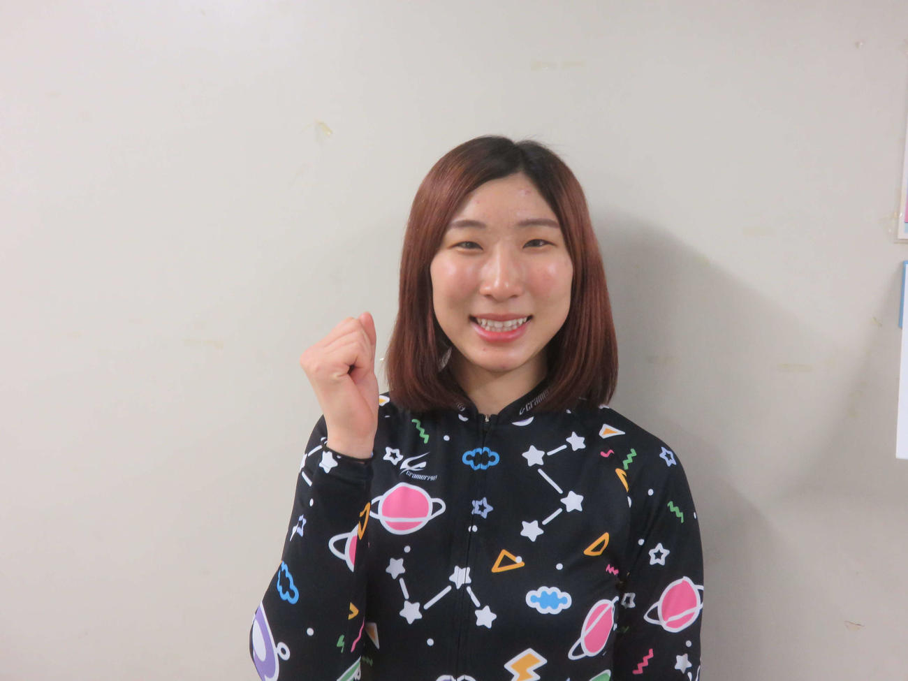 小林真矢香は迷いのない走りをする