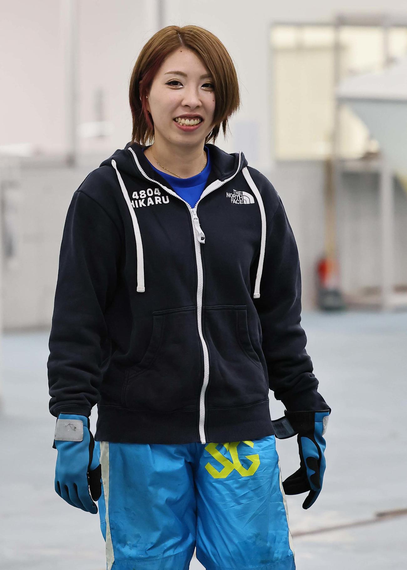 高田ひかる（撮影・上田博志）