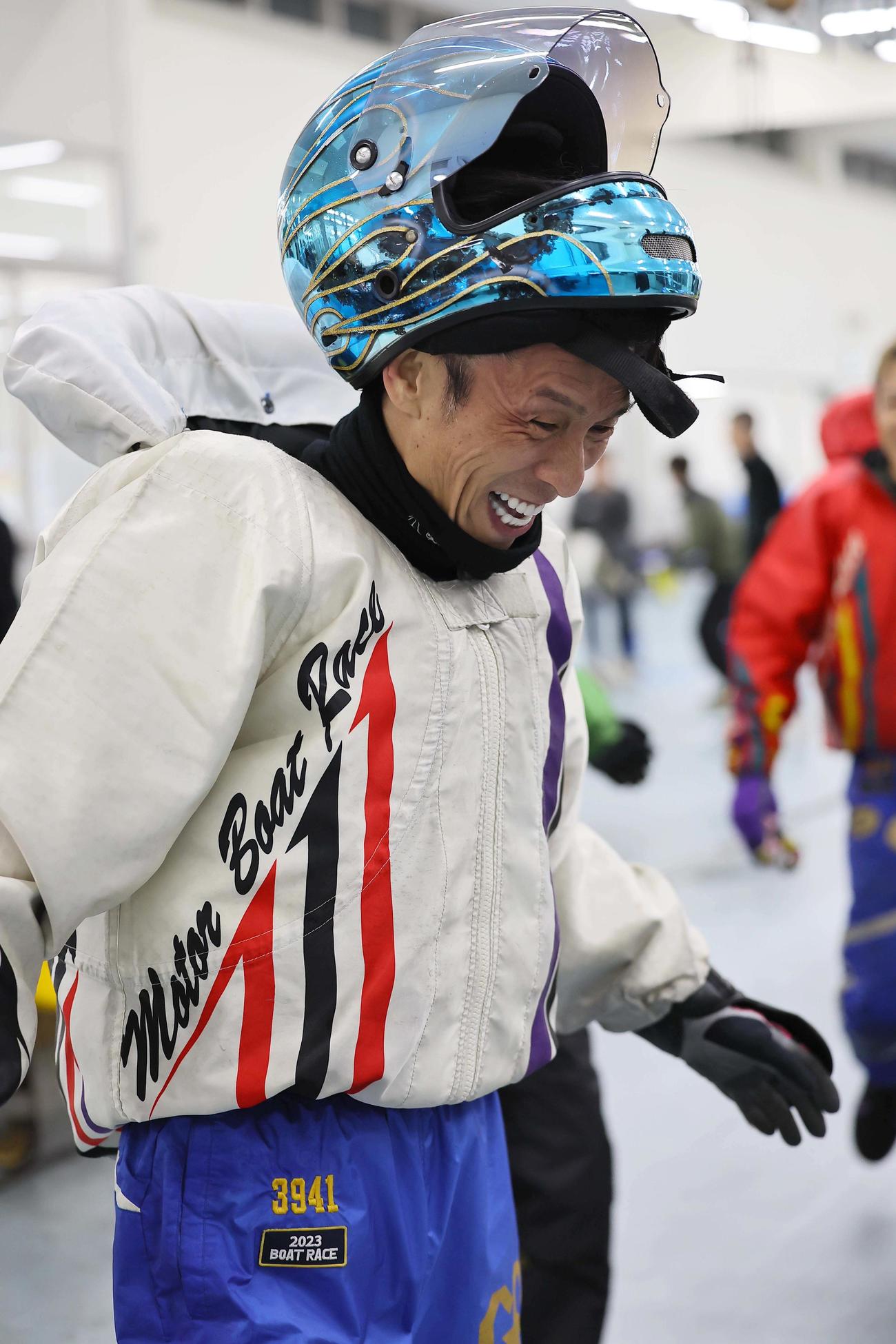 12Rで1着の池田浩二（撮影・上田博志）