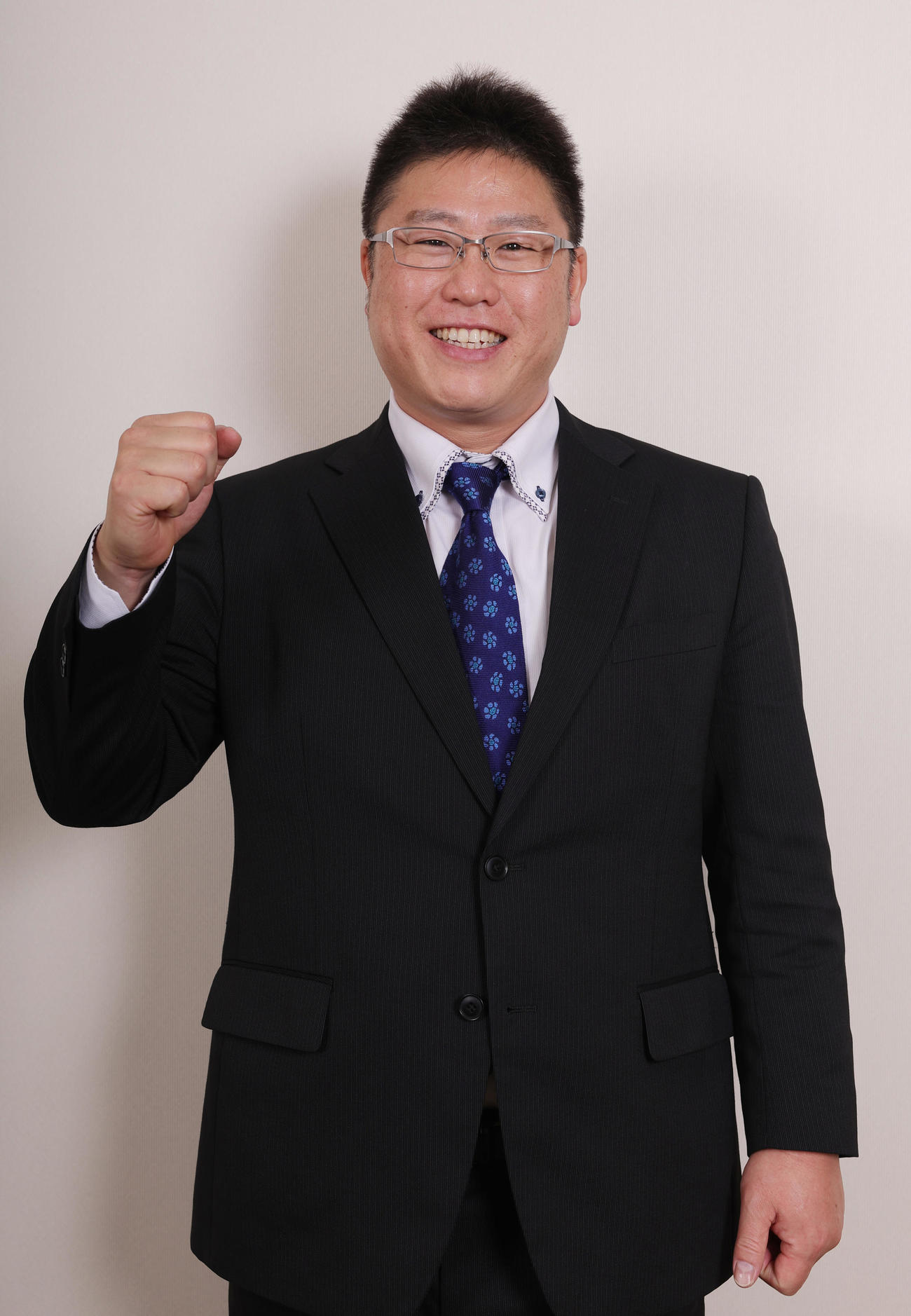 G1第39回全日本選抜競輪のPRのため日刊スポーツ東京本社を訪れた吉村和之支部長