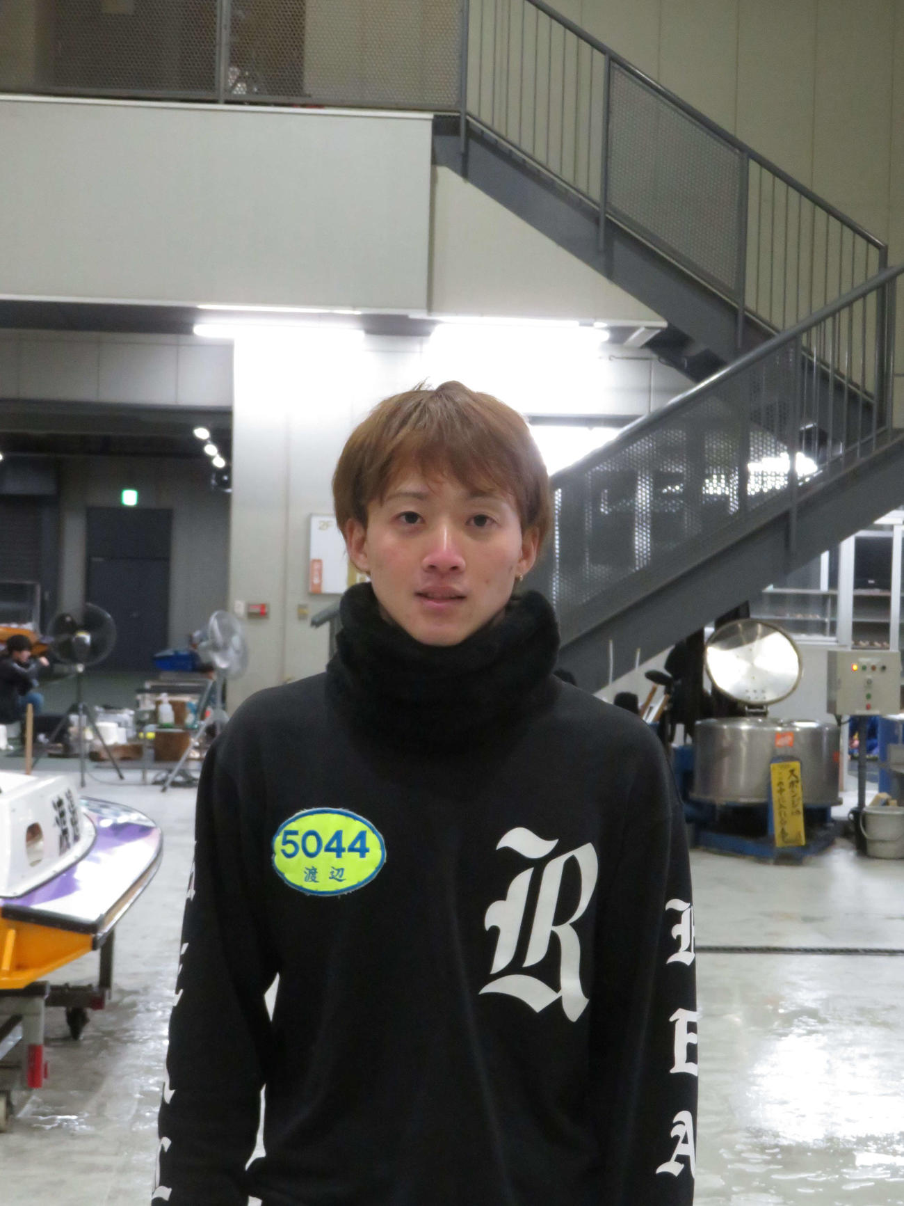 前検1番時計をマークした渡辺健