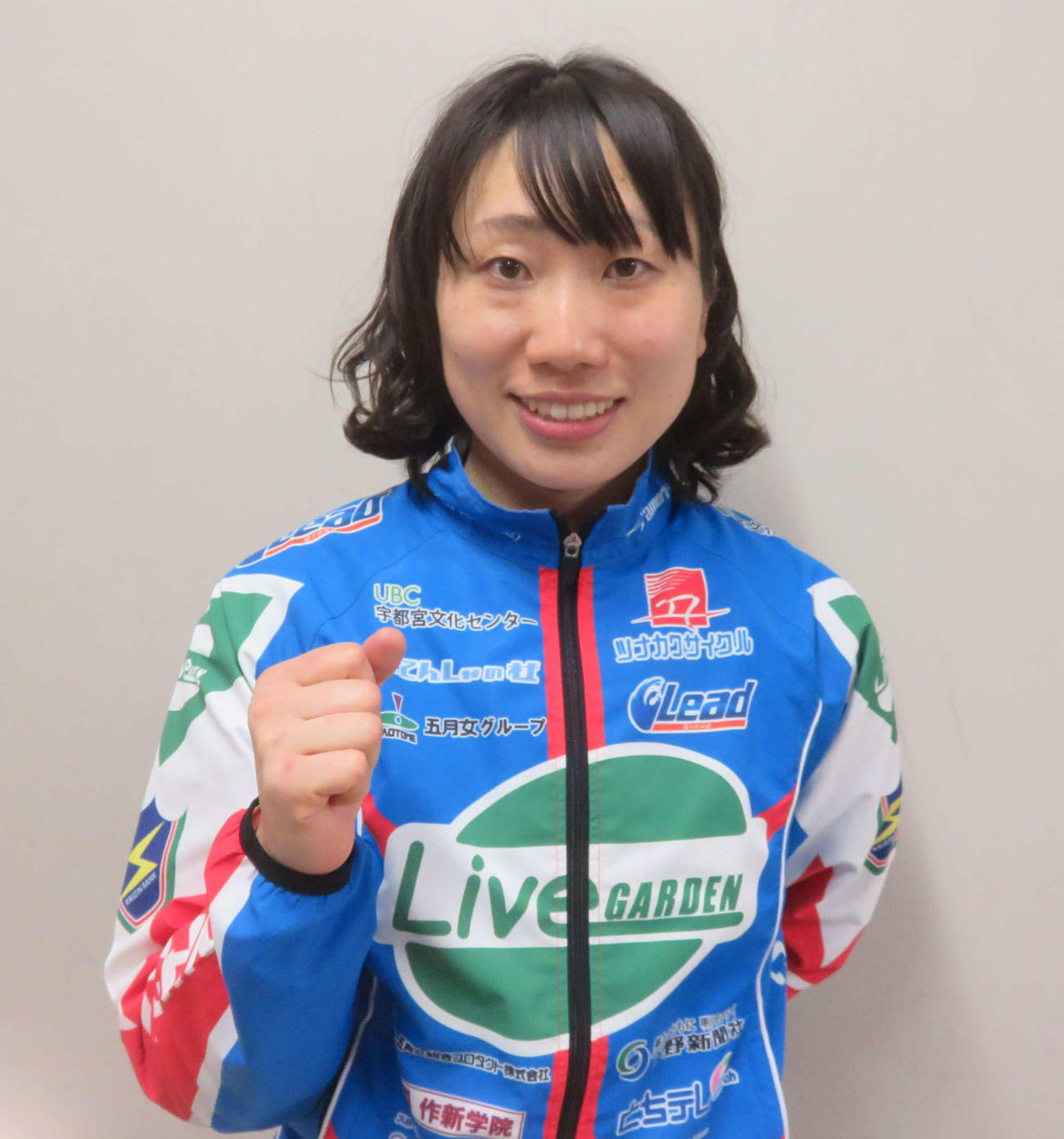強気なレースで優勝を狙いたい荒牧聖未