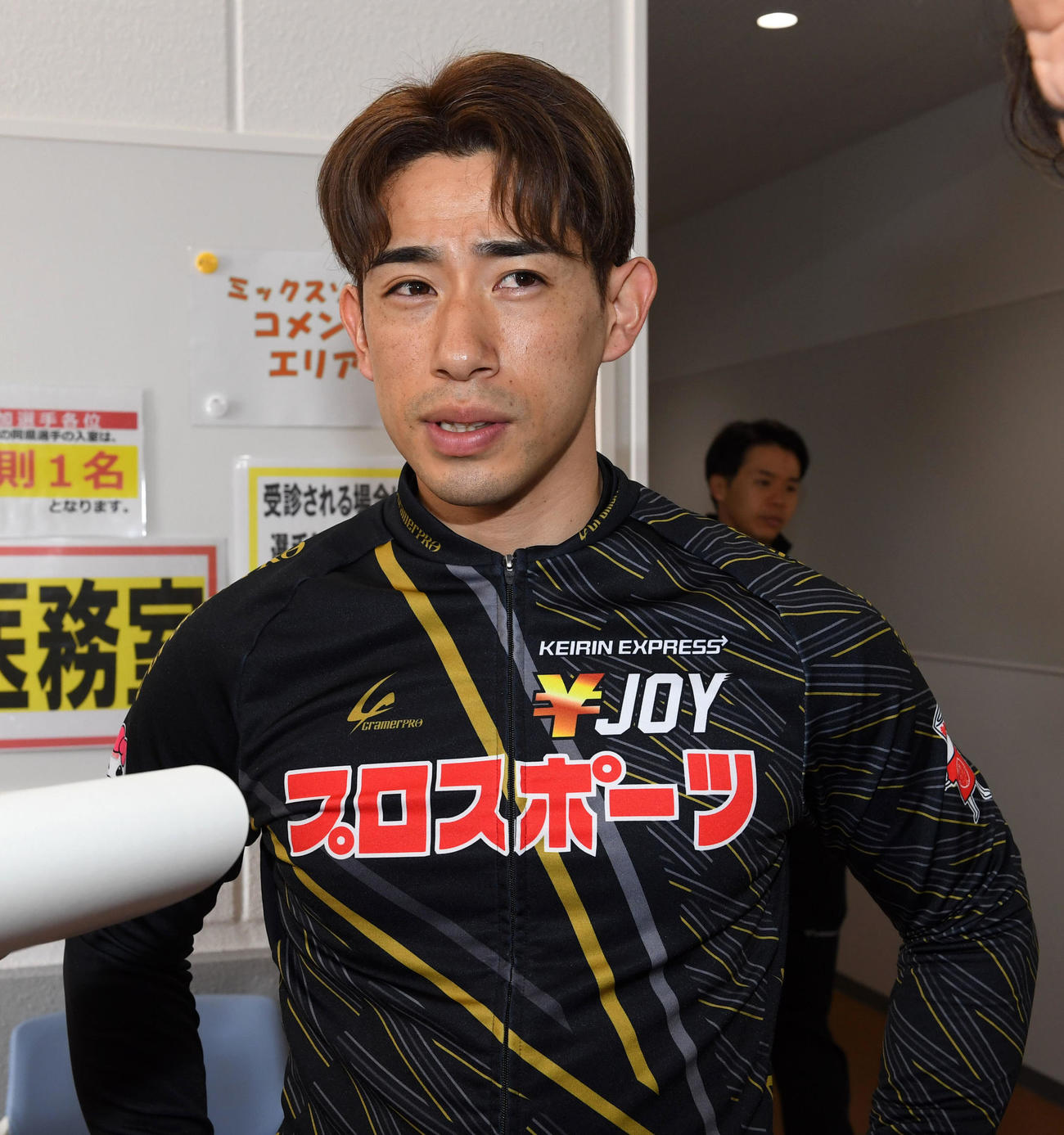 全日本選抜競輪　前検　新山響平（撮影・前岡正明）