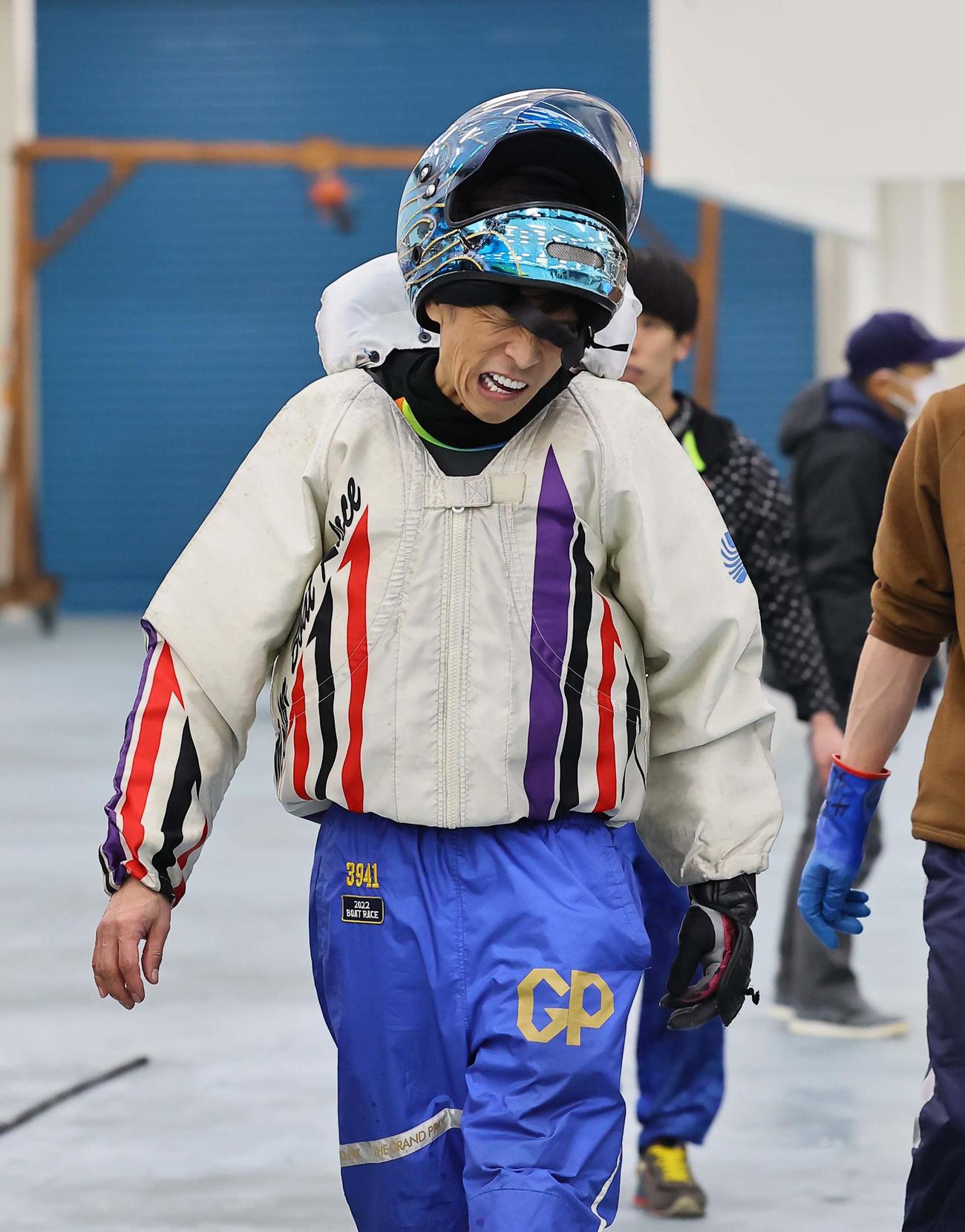 G1第69回東海地区選手権競走第5日目　11R1着の3941池田浩二（撮影・上田博志）