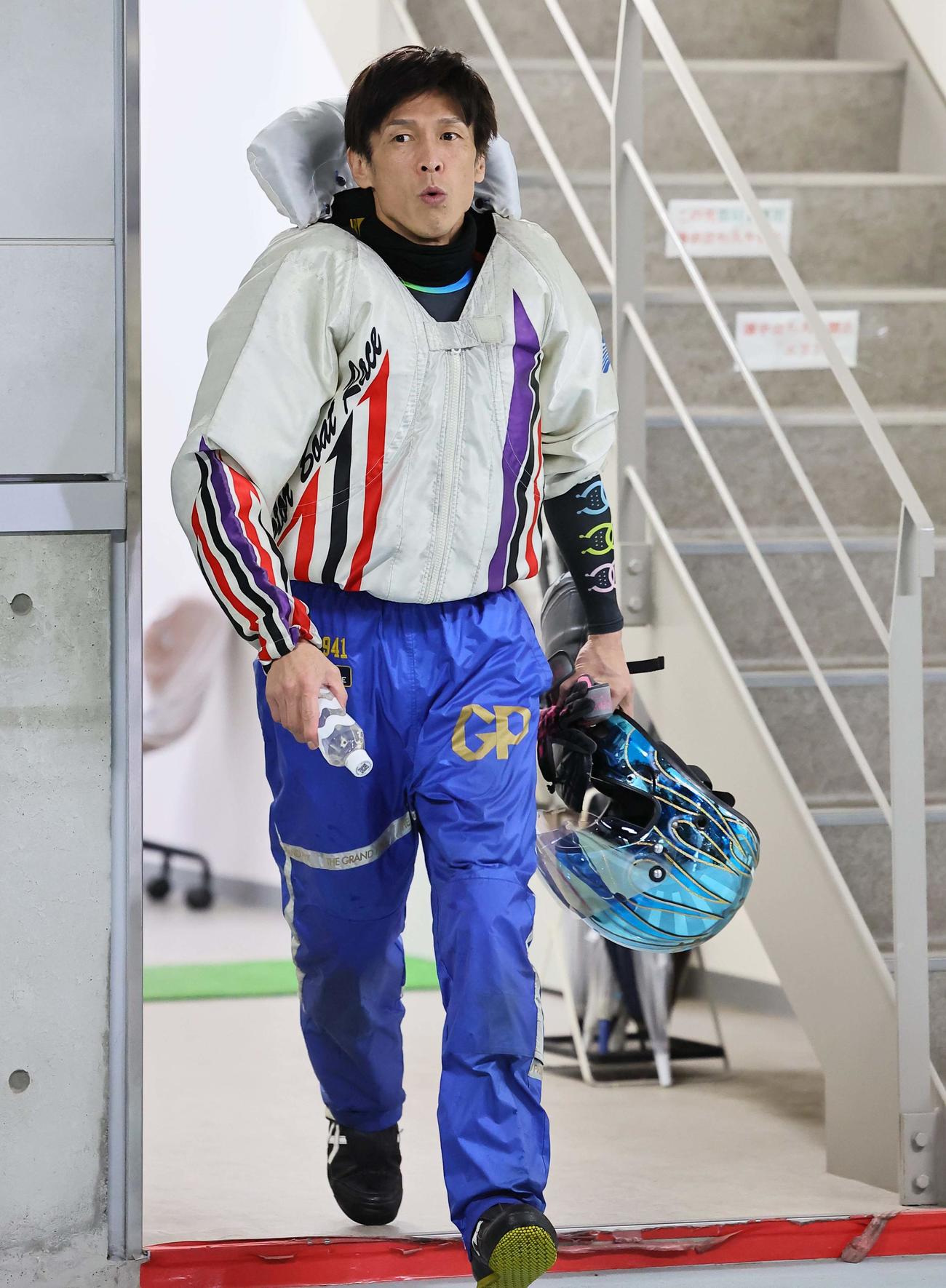 G1第69回東海地区選手権競走第5日目　11R1着の3941池田浩二（撮影・上田博志）