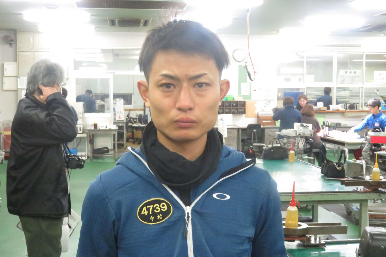 中村晃朋は初日連勝。舟足は軽快だ