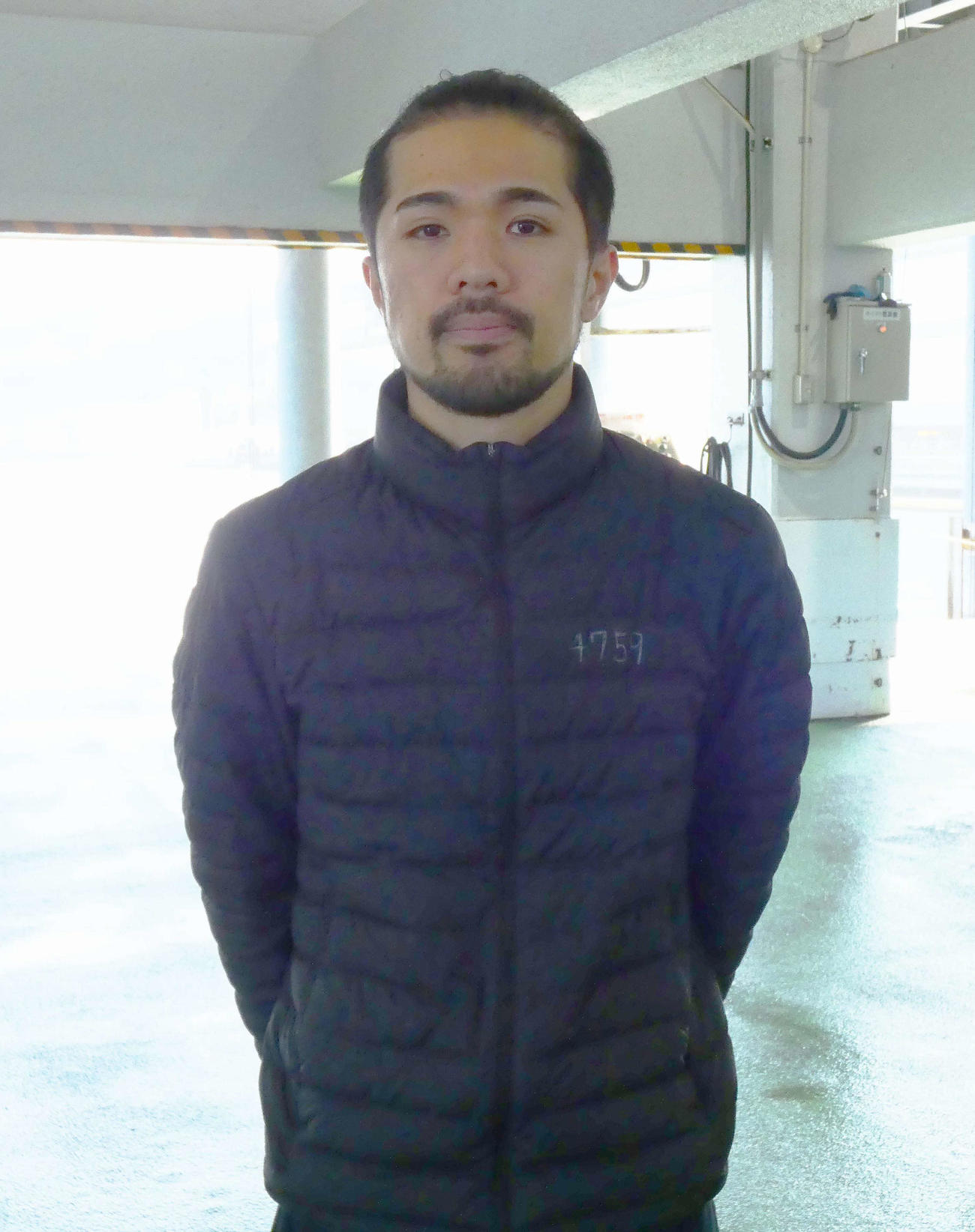 今泉友吾は３日目７、12Ｒに登場する（撮影・前原一樹）