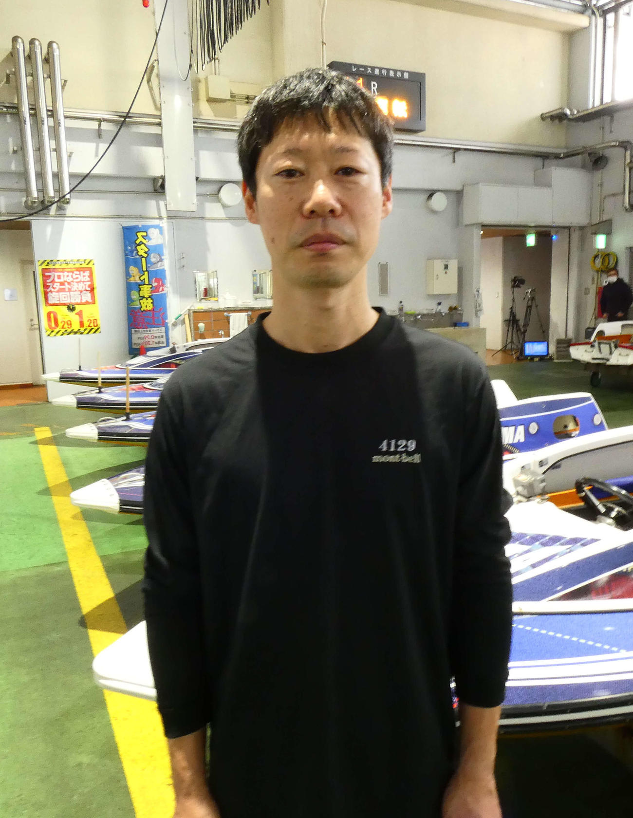 宇野博之が優出一番乗りを目指す（撮影・前原一樹）