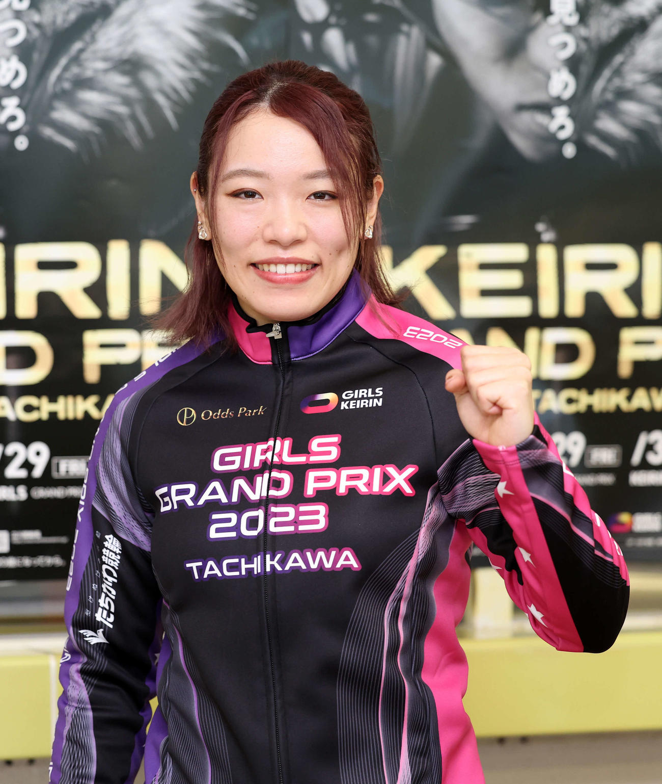 ガールズ最優秀選手賞の佐藤水菜＝2023年12月27日