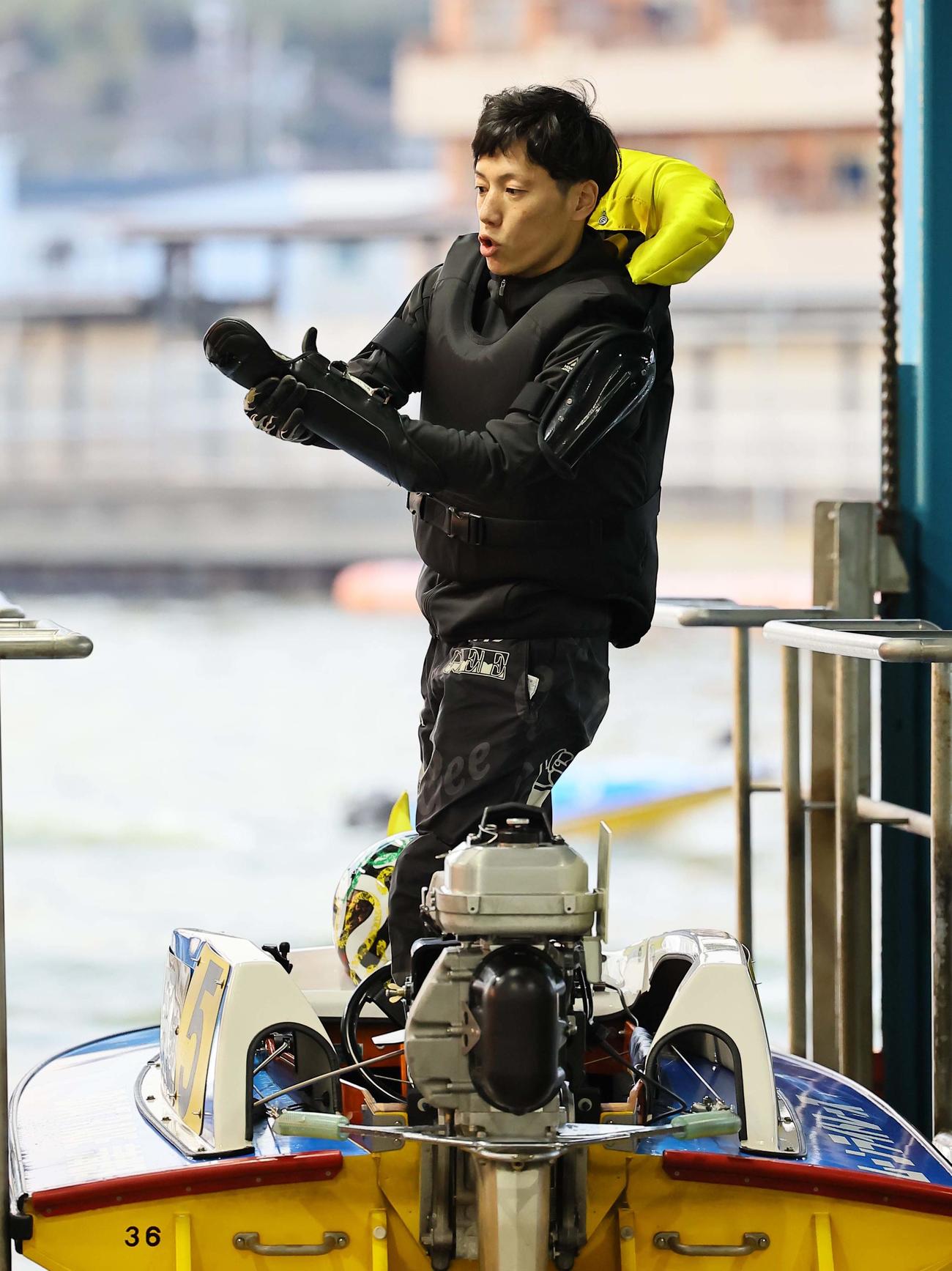 谷野錬志（2024年2月9日撮影）