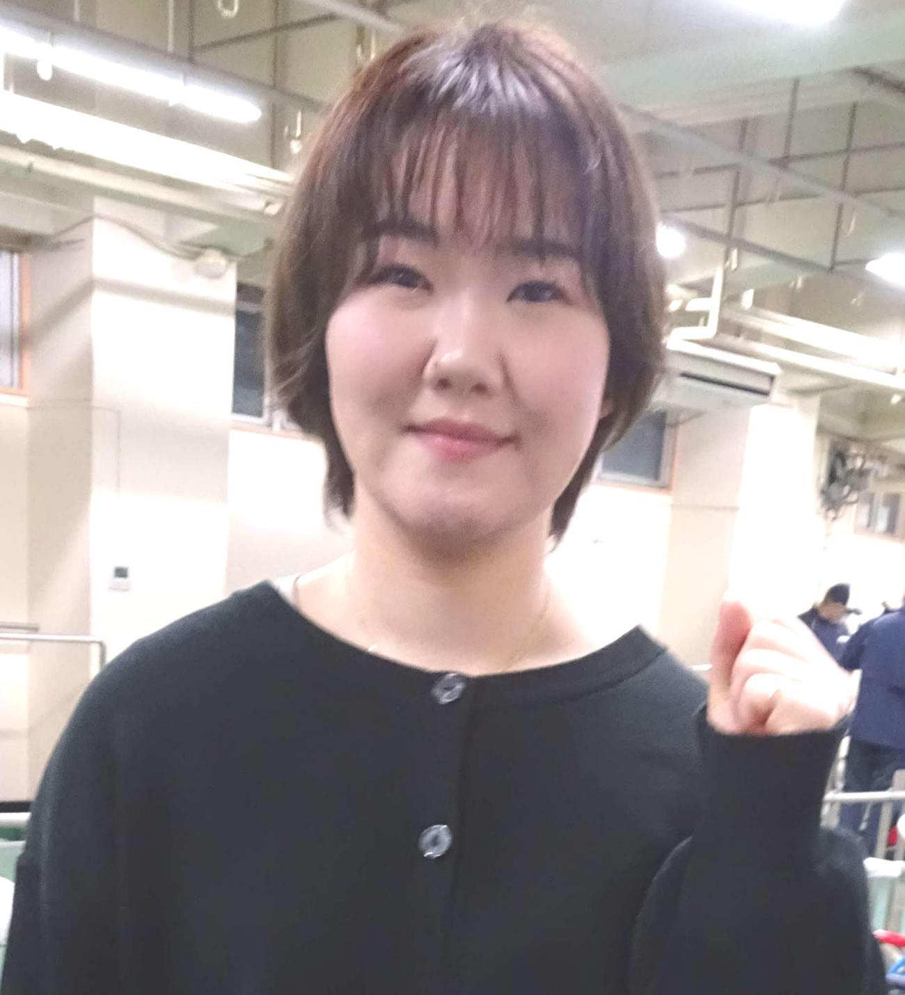 好発進を狙う坂口楓華